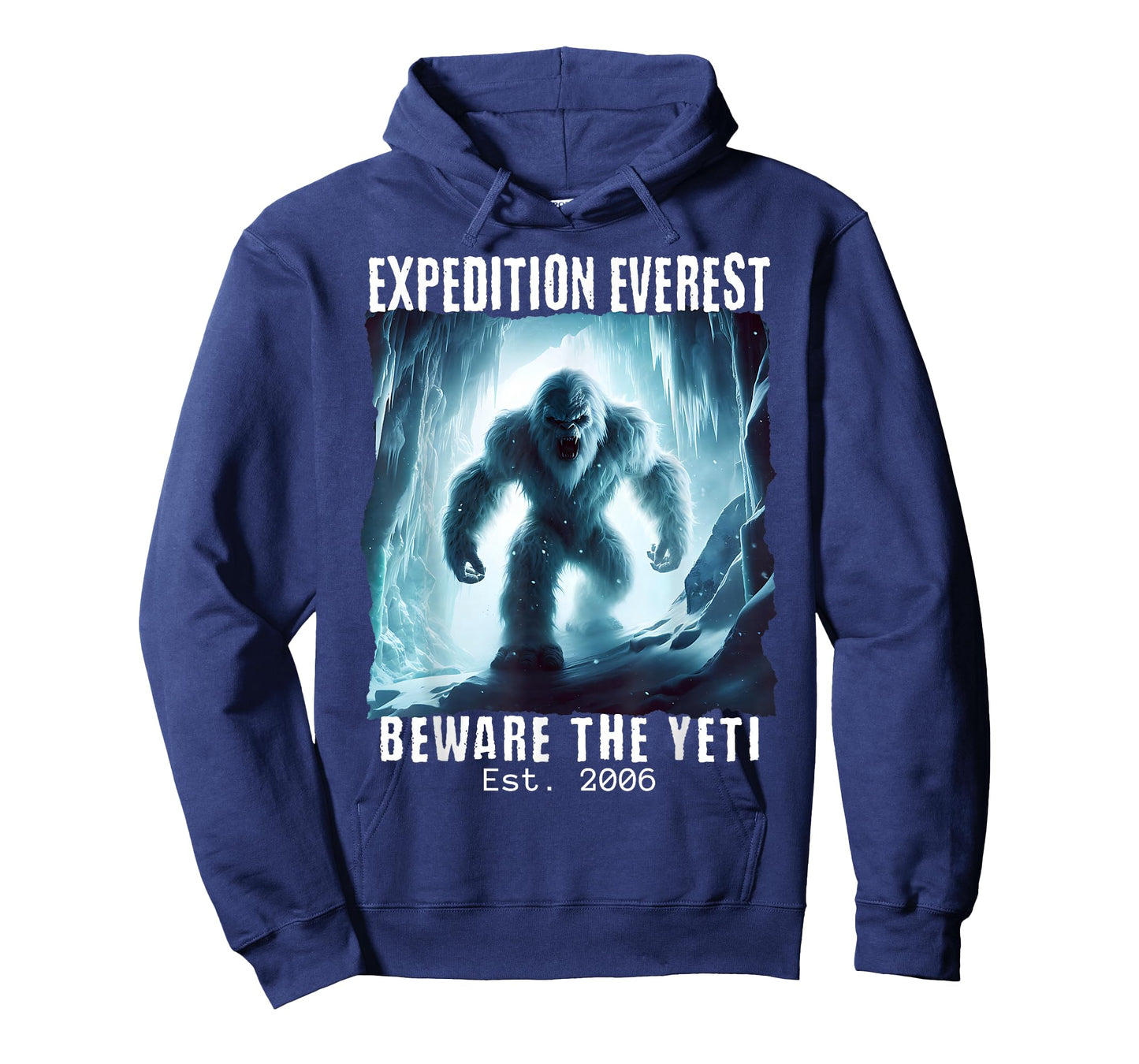 Expedition Everest, Beware the Yeti, Theme Park Snow Monster T-Shirt