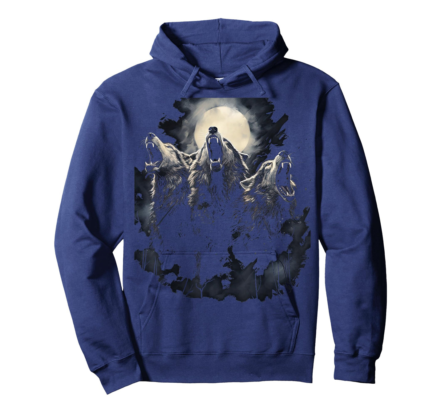 Wolves Howl to the Moon Wolf Wild Animals T-Shirt