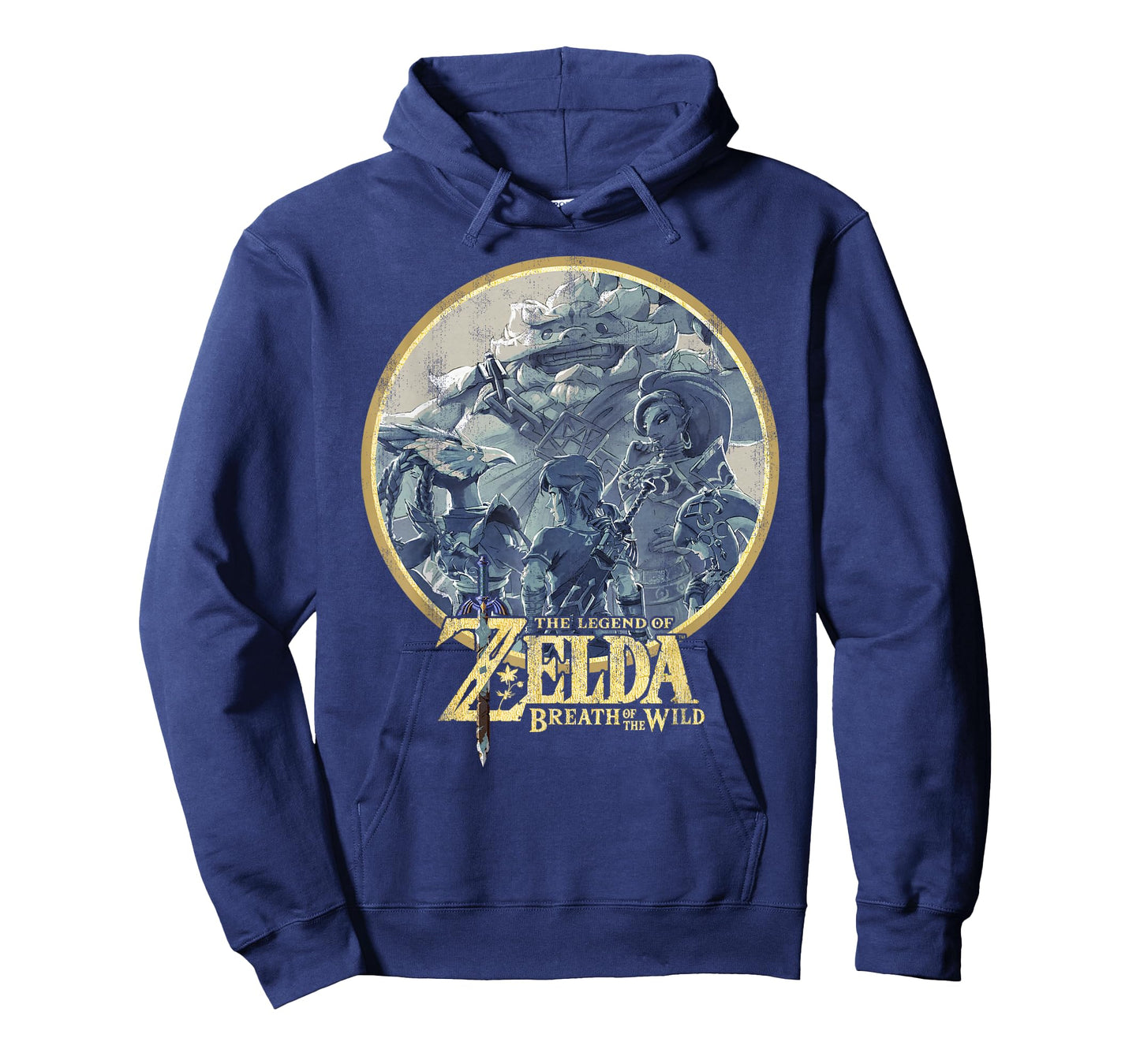 Nintendo Zelda Breath Of The Wild Rock Badge Graphic T-Shirt T-Shirt