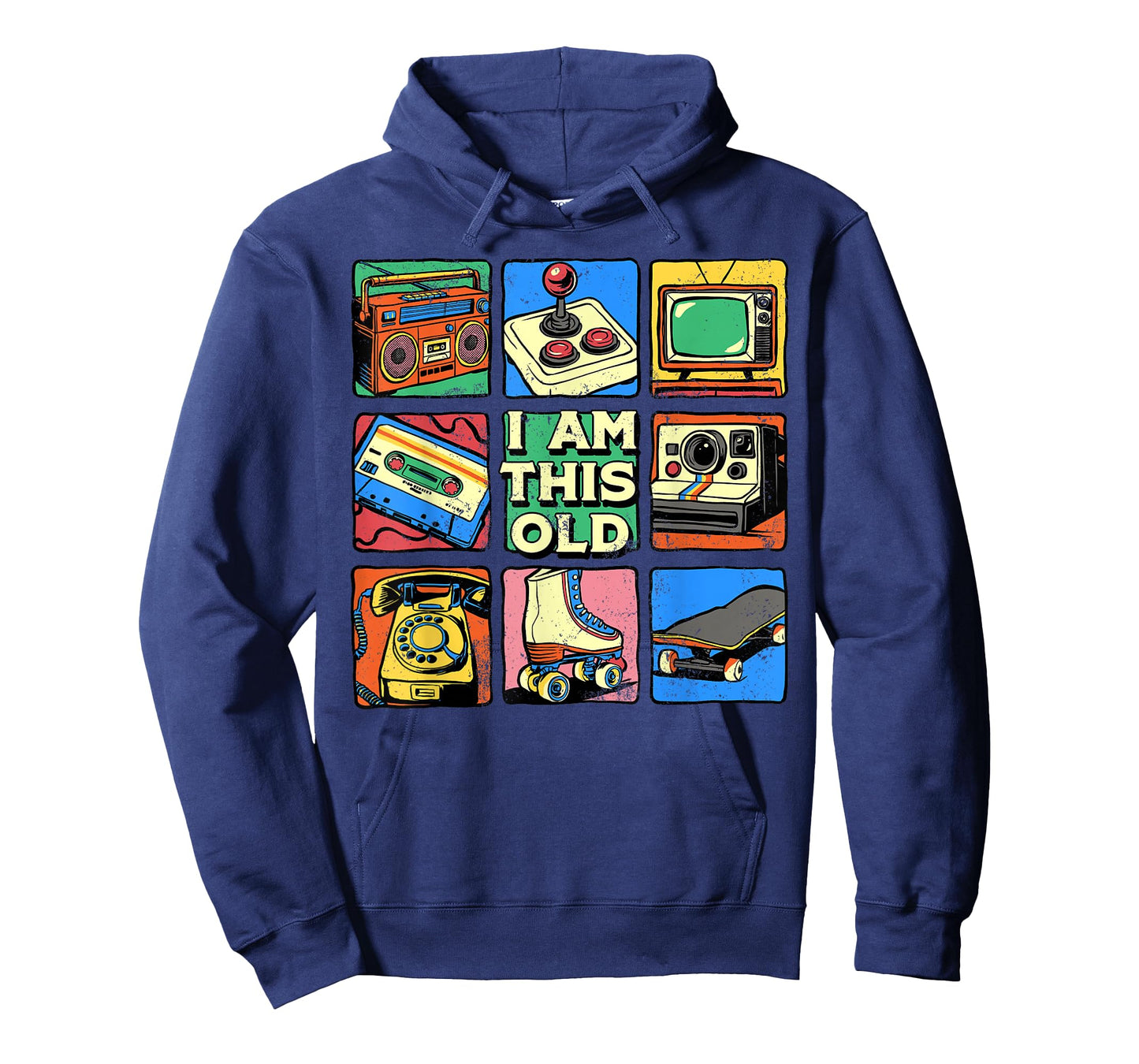 I Am This Old Retro Vintage Nostalgia 80s 90s Cassette Tape T-Shirt