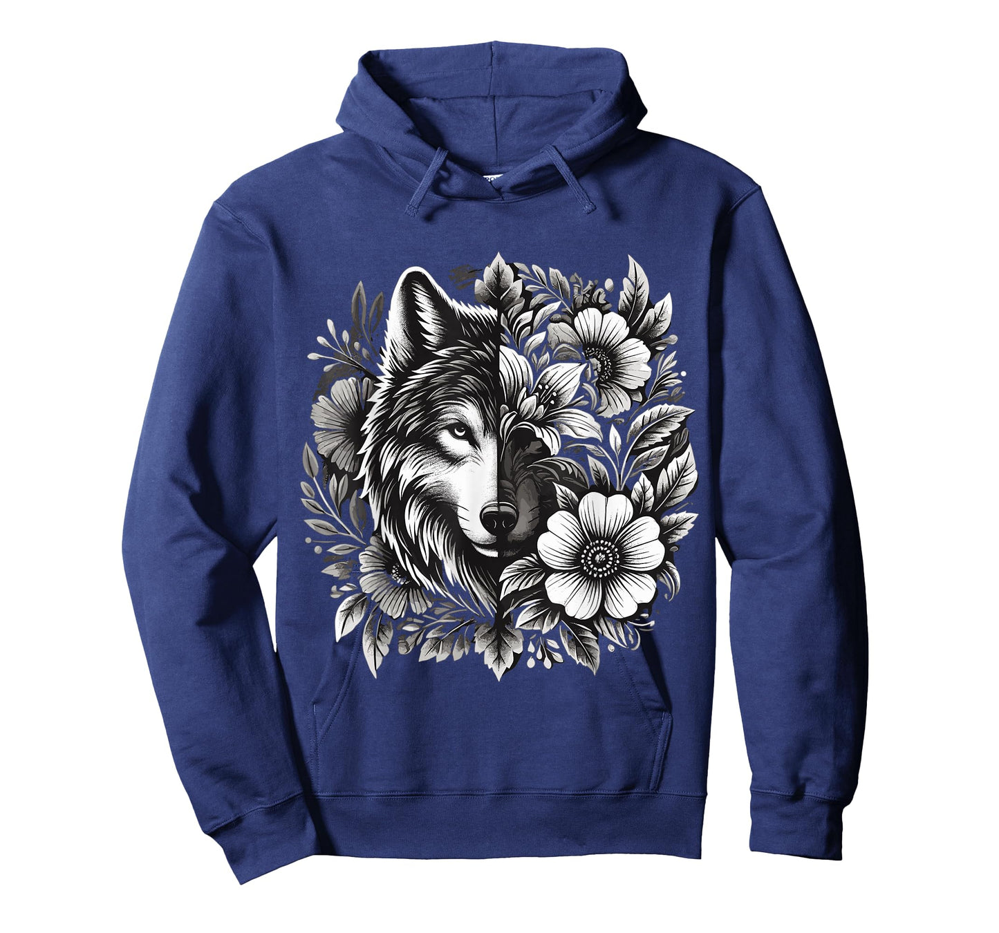 Floral Wolf T-Shirt