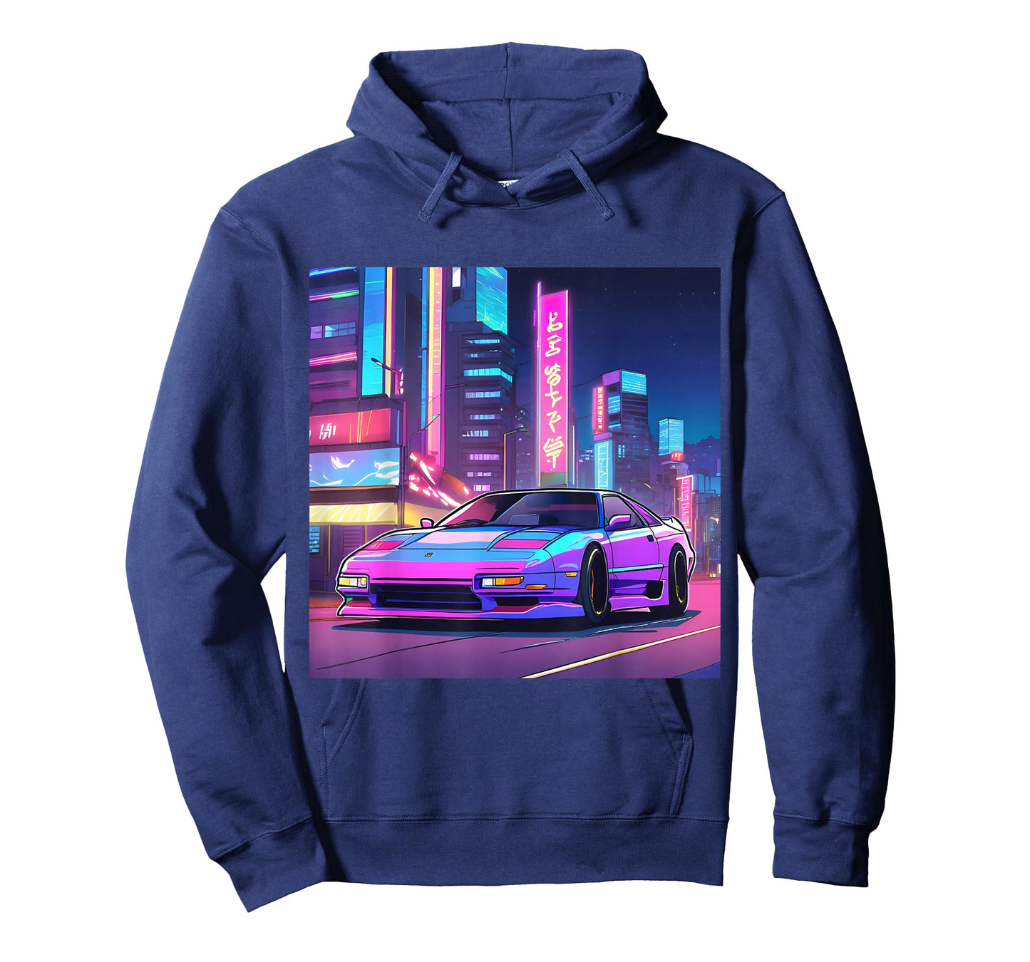 JDM Tokyo Skyline Retro Japanese Race Car Anime Style Gift T-Shirt
