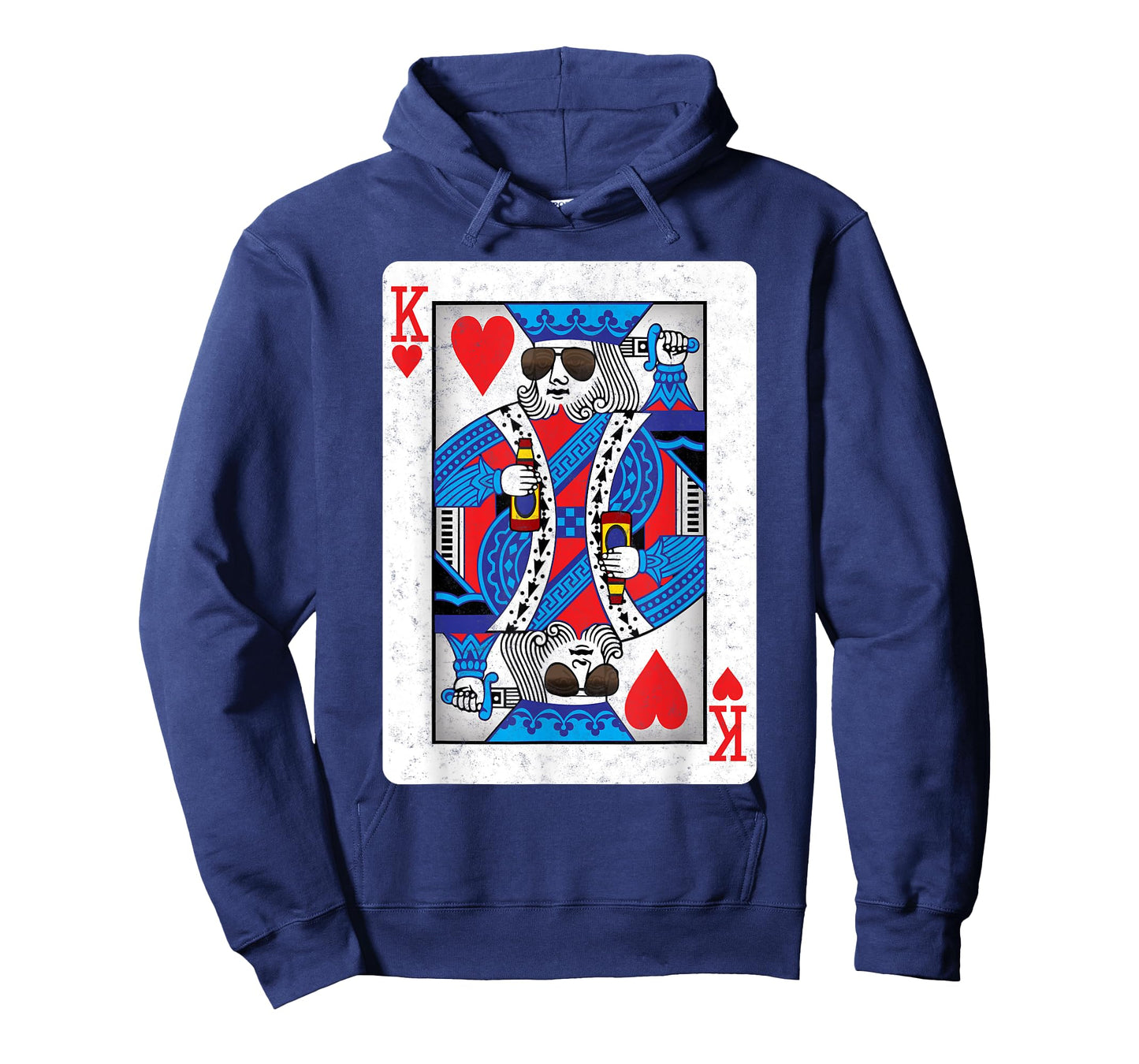The Cool King of Hearts - Funny Poker Night T-Shirt