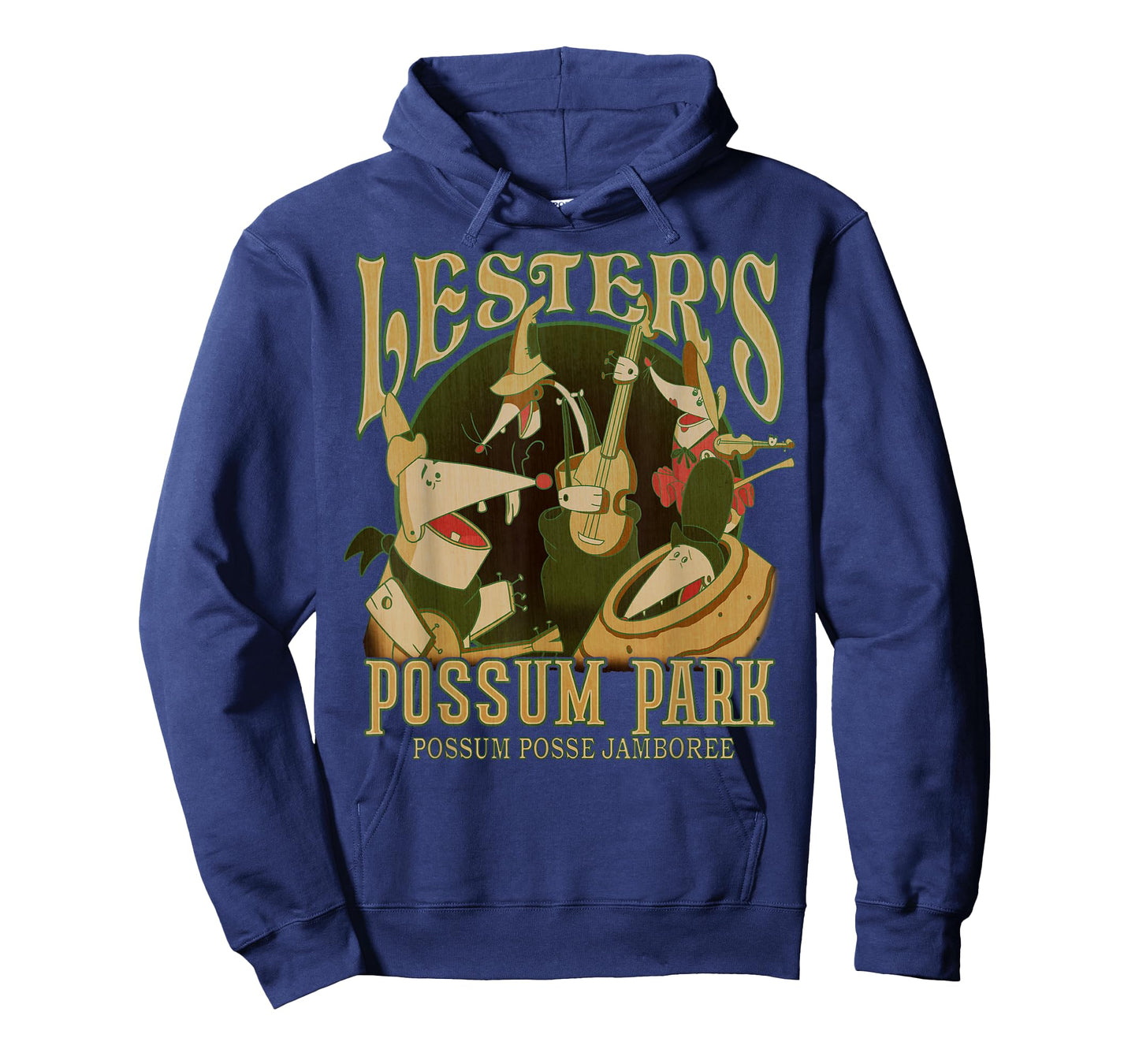 Disney A Goofy Movie Lester's Possum Park Vintage Poster T-Shirt