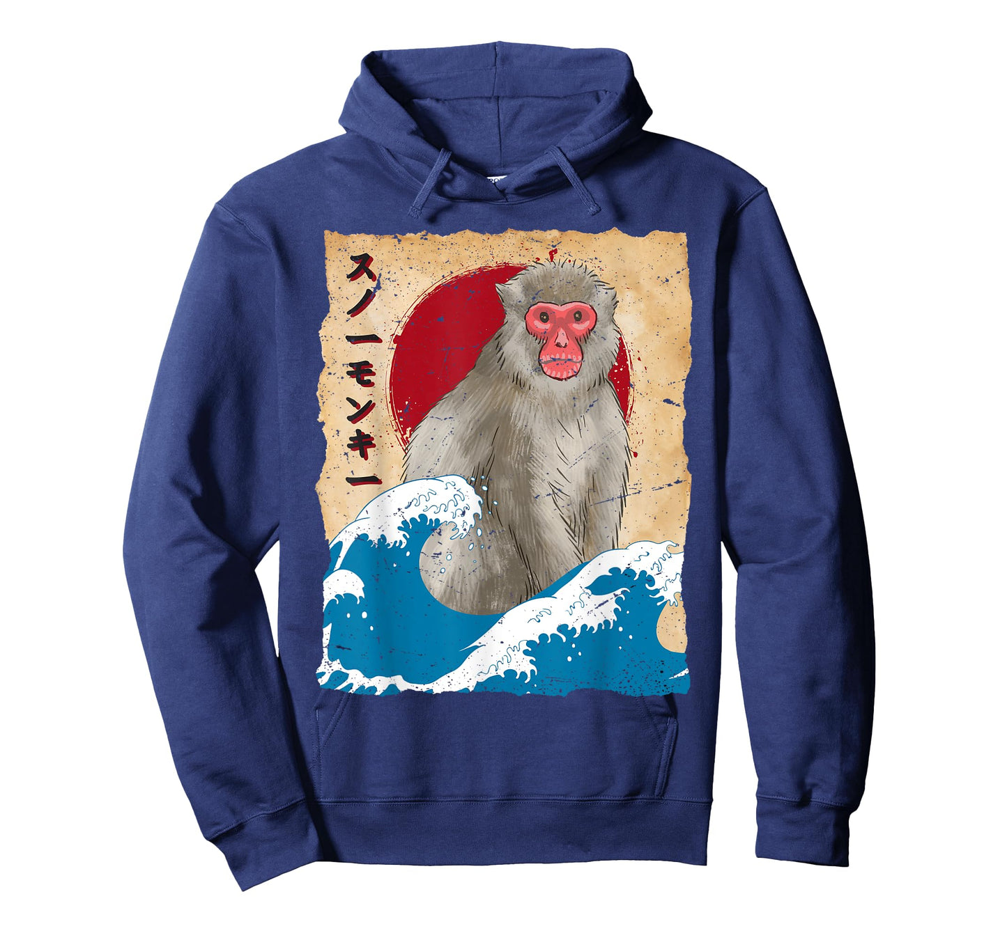 Vintage Japan Art - Japanese Theme Retro Print snow monkeys T-Shirt