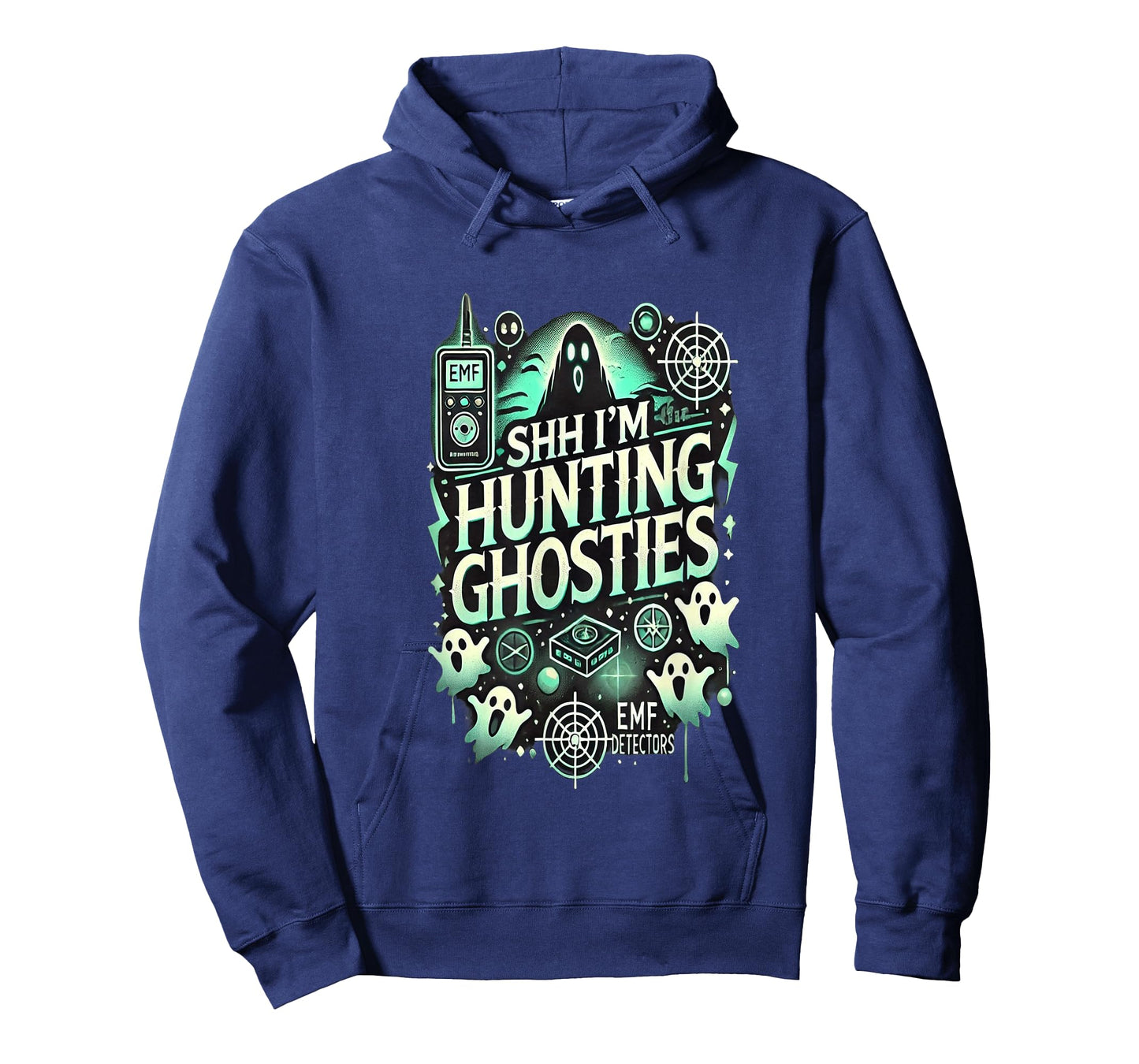Shh Iโm Hunting Ghosties Funny Ghost Hunting phasmophobia T-Shirt
