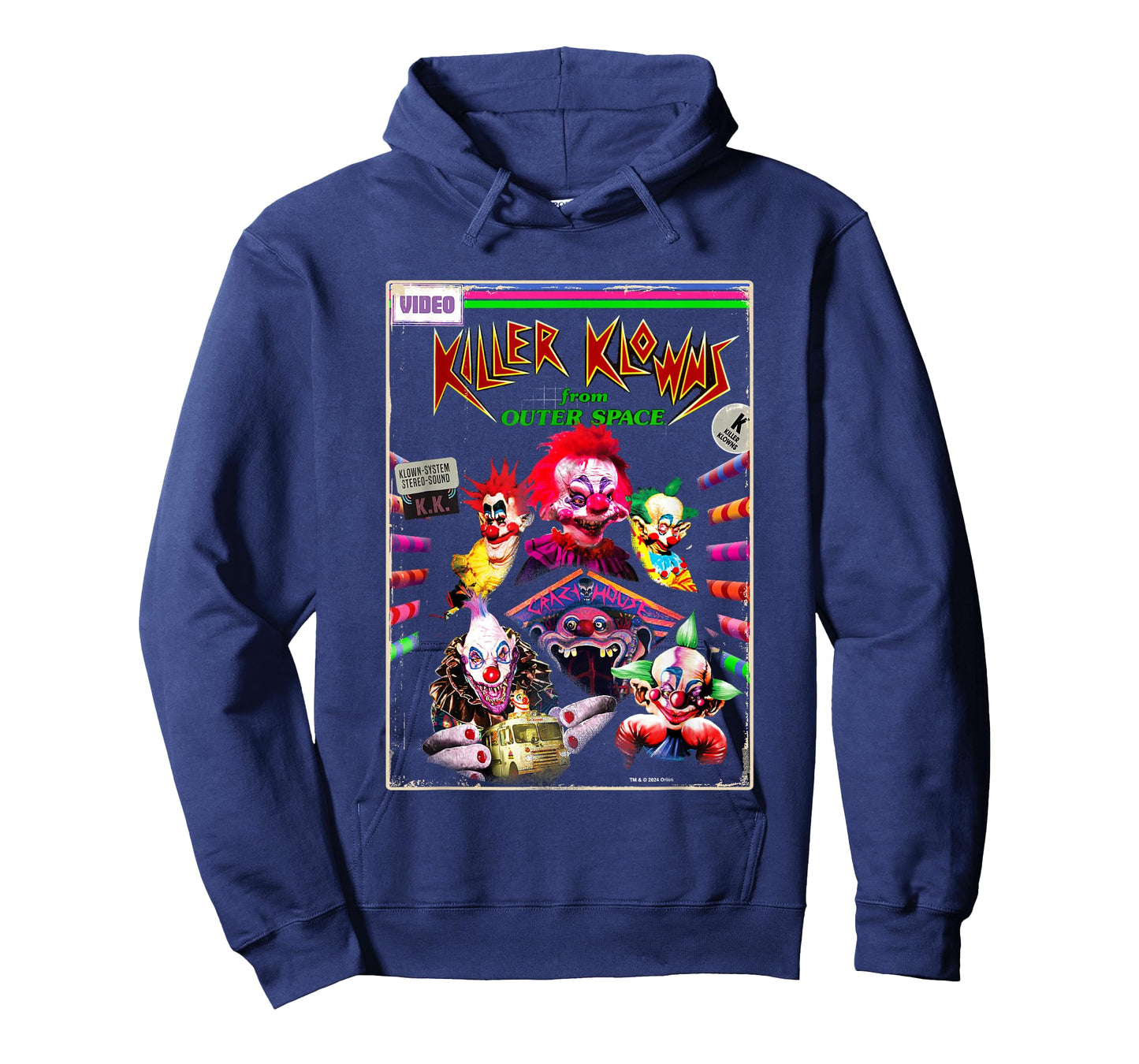 Killer Klowns from Outer Space Klown System Retro Poster T-Shirt