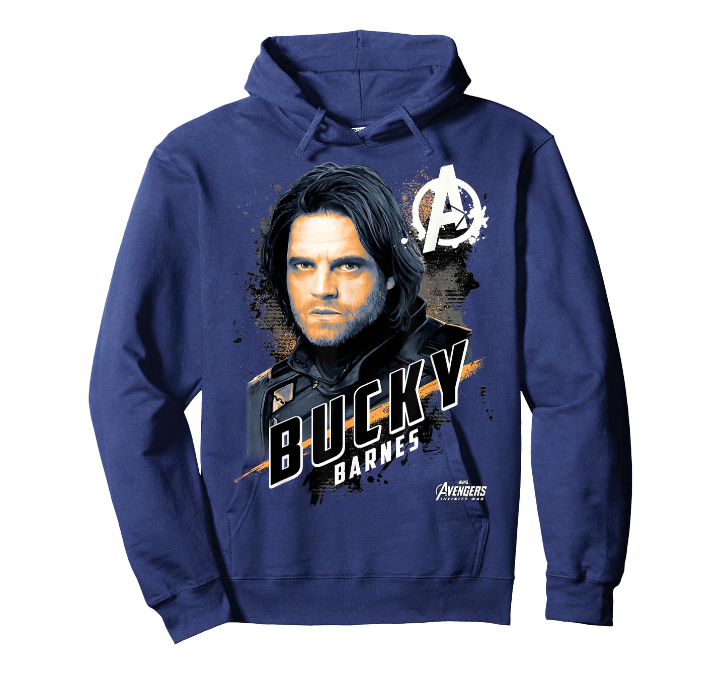 Marvel Avengers Infinity War Bucky Barnes Graphic T-Shirt T-Shirt