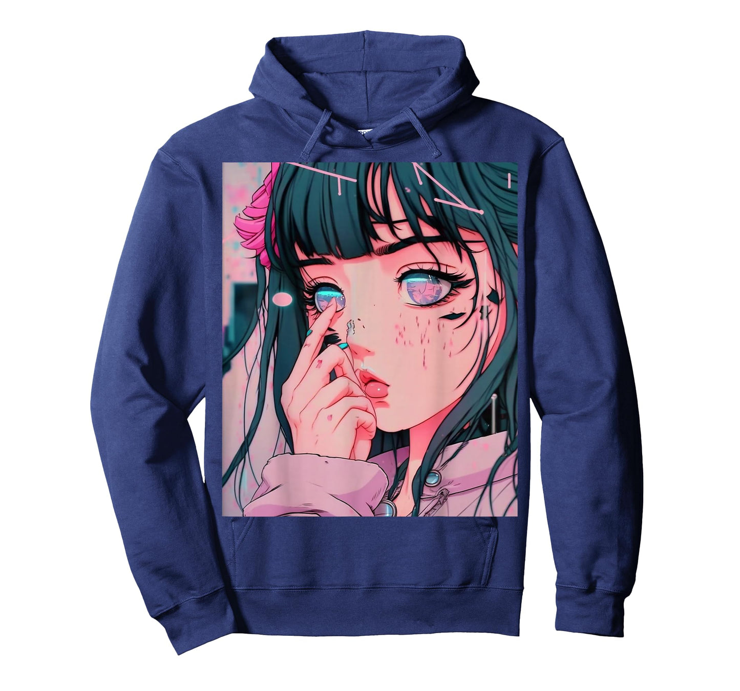 Anime Girl Vaporwave Egirl Aesthetic Japanese Otaku T-Shirt