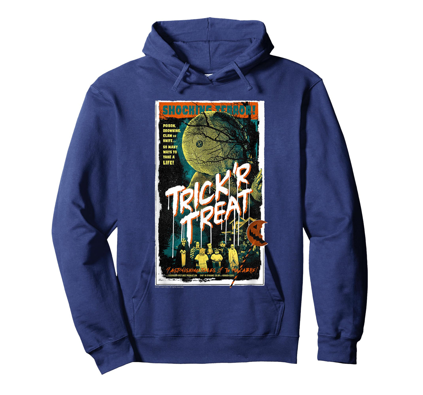 Trick โR Treat โ Tales of The Macabre Retro Poster T-Shirt