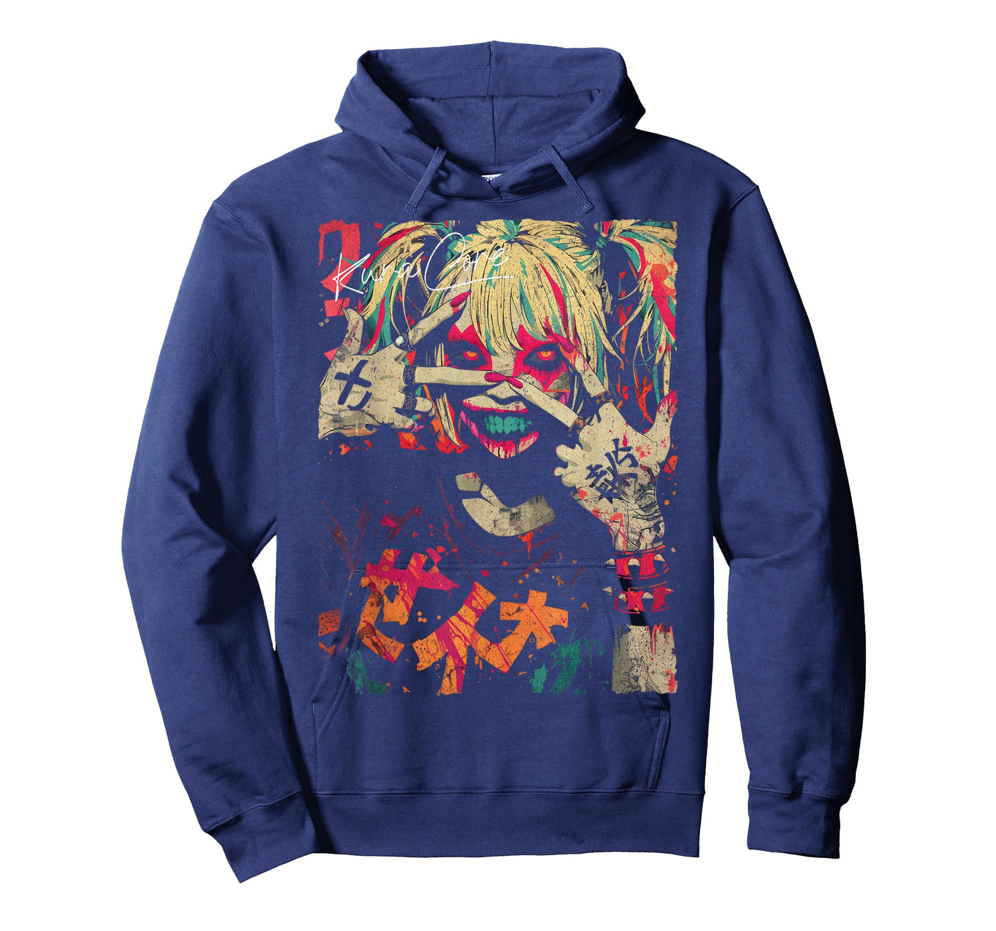 Japanese Streetwear Cyberpunk Y2K Retro Techwear Manga Anime T-Shirt