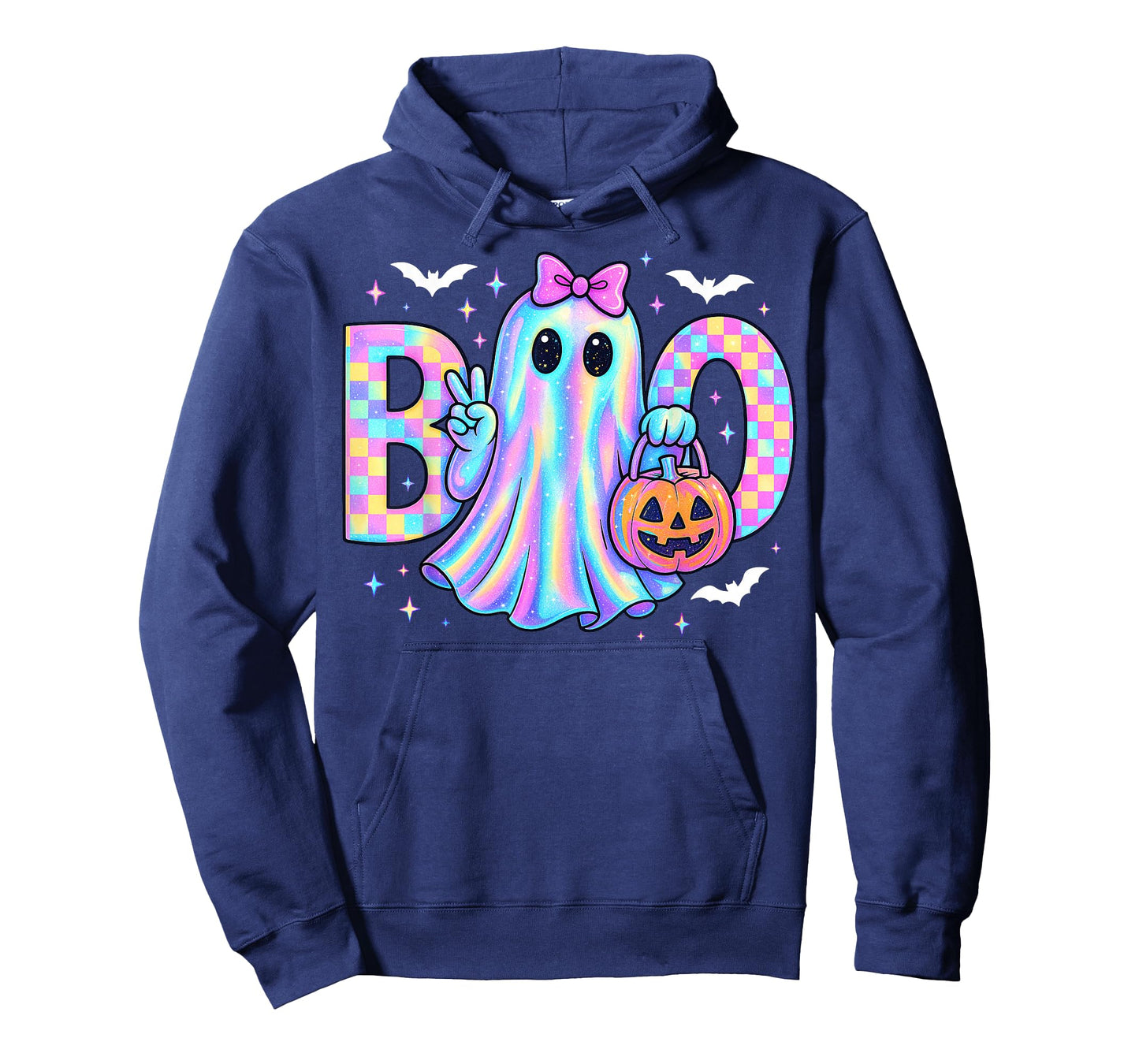 Preppy Halloween Boo Ghost Coquette Bow Boo JEE Ghost T-Shirt