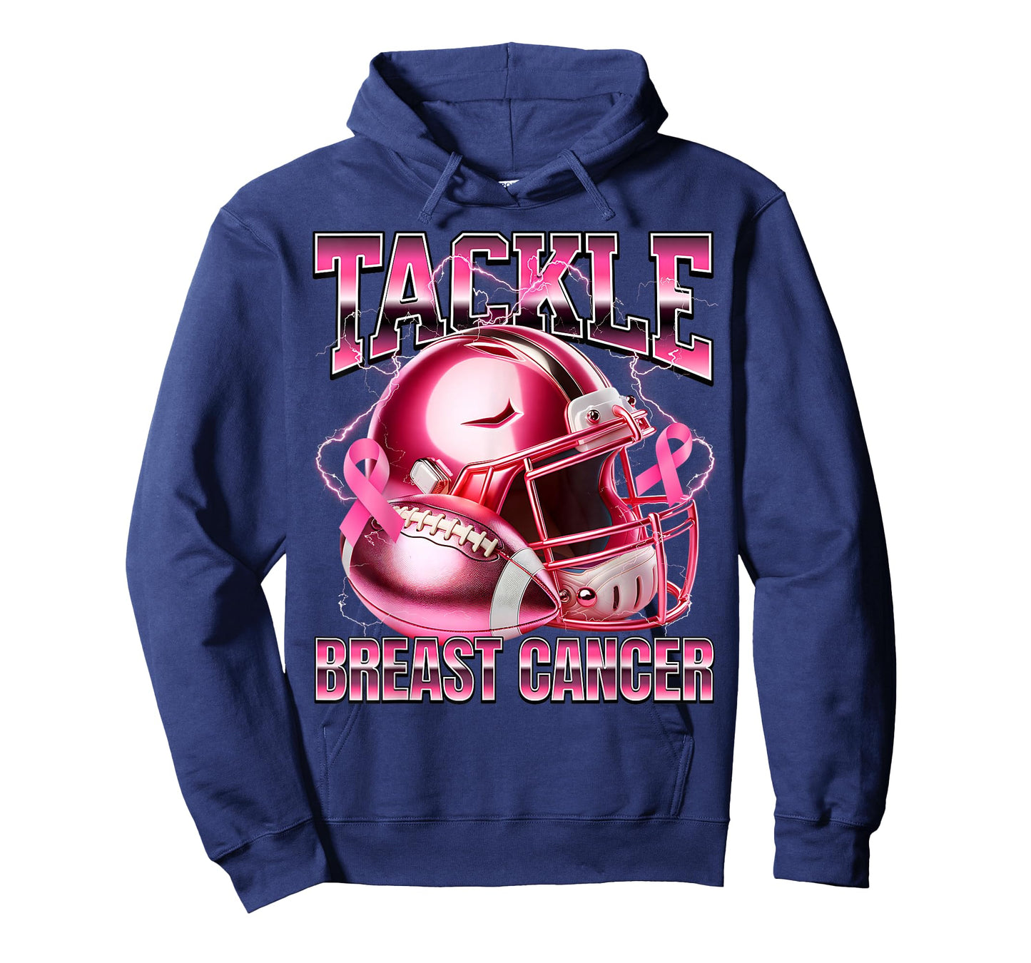 Tackle Breast Cancer Awareness American Football Men Women T-Shirt