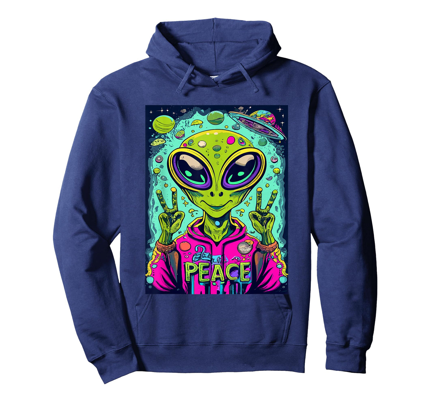 Retro Alien Lover UFO Abduction Team Alien T-Shirt