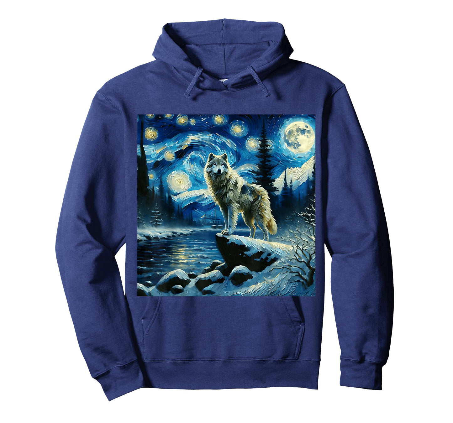 Timber Wolf Starry Night Timber Wolf T-Shirt