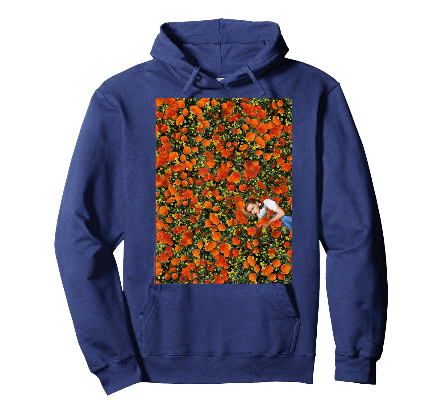 Wizard of Oz Dorothy Poppy Field Photo Vintage Movie T-Shirt