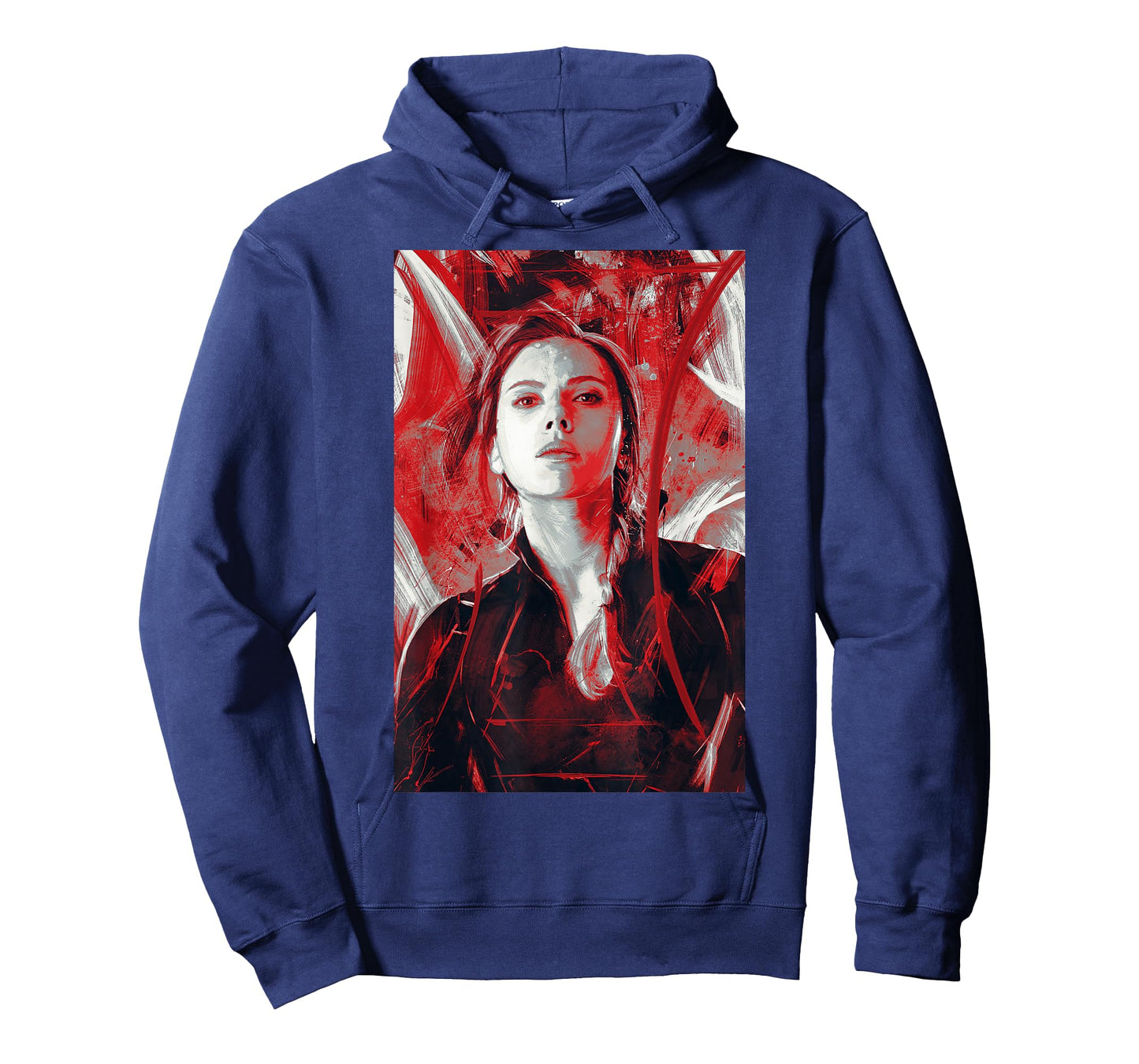 Marvel Avengers Endgame Black Widow Painting Graphic T-Shirt T-Shirt