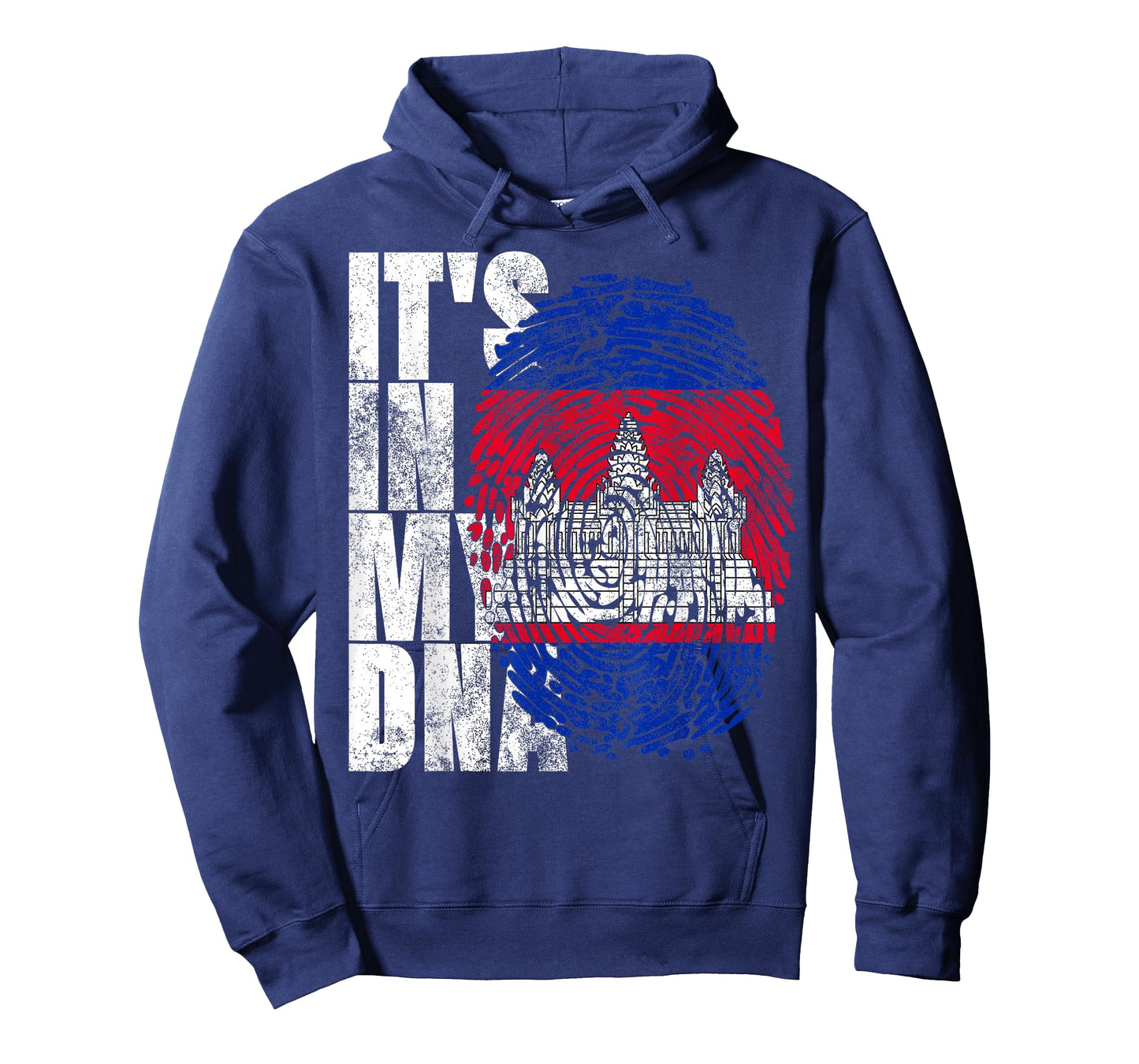 It's in My DNA Cambodian Gifts Khmer Kampuchea Cambodia Flag T-Shirt