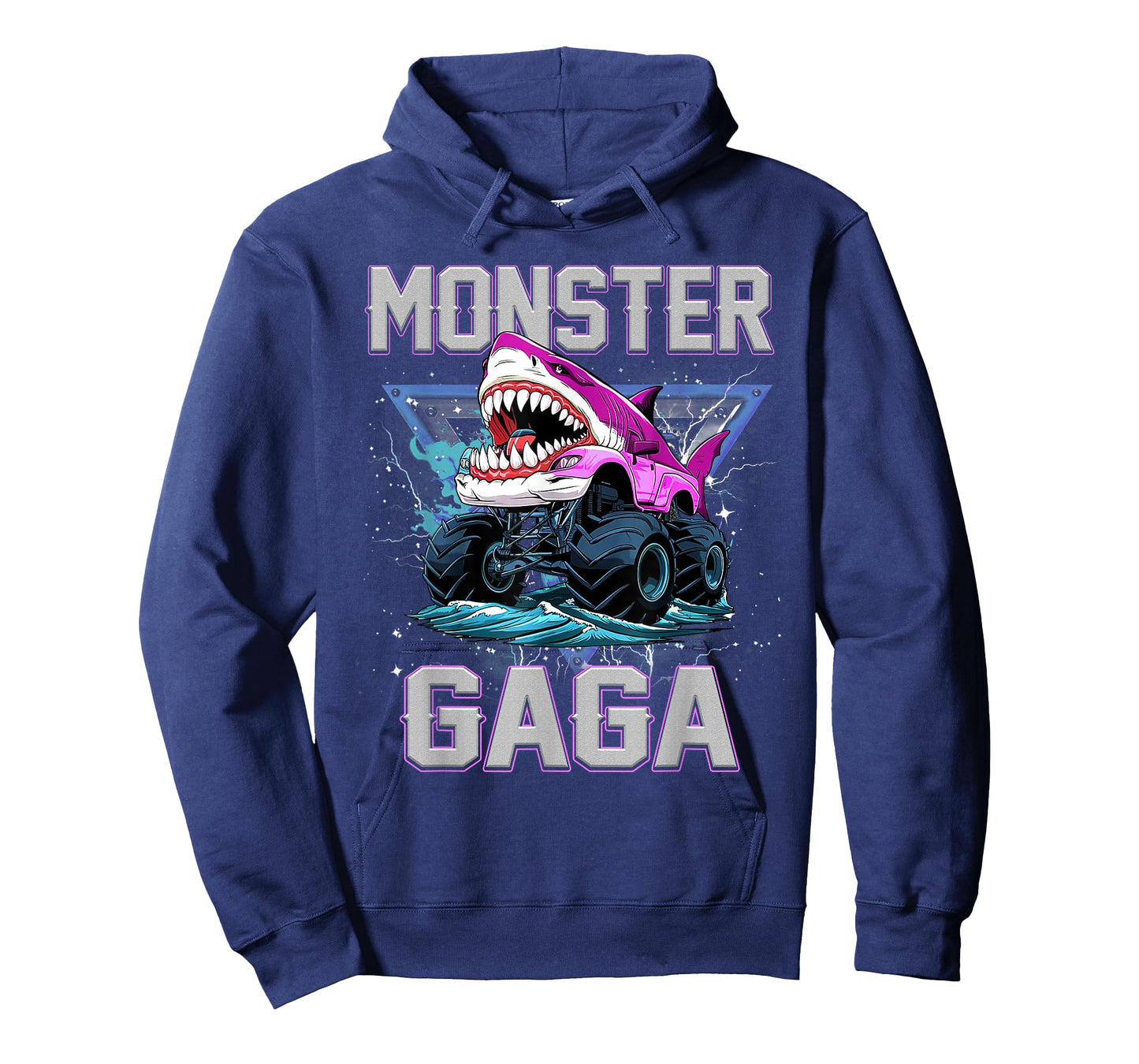 Shark Monster Truck Gaga Monster Truck Are My Jam Truck T-Shirt