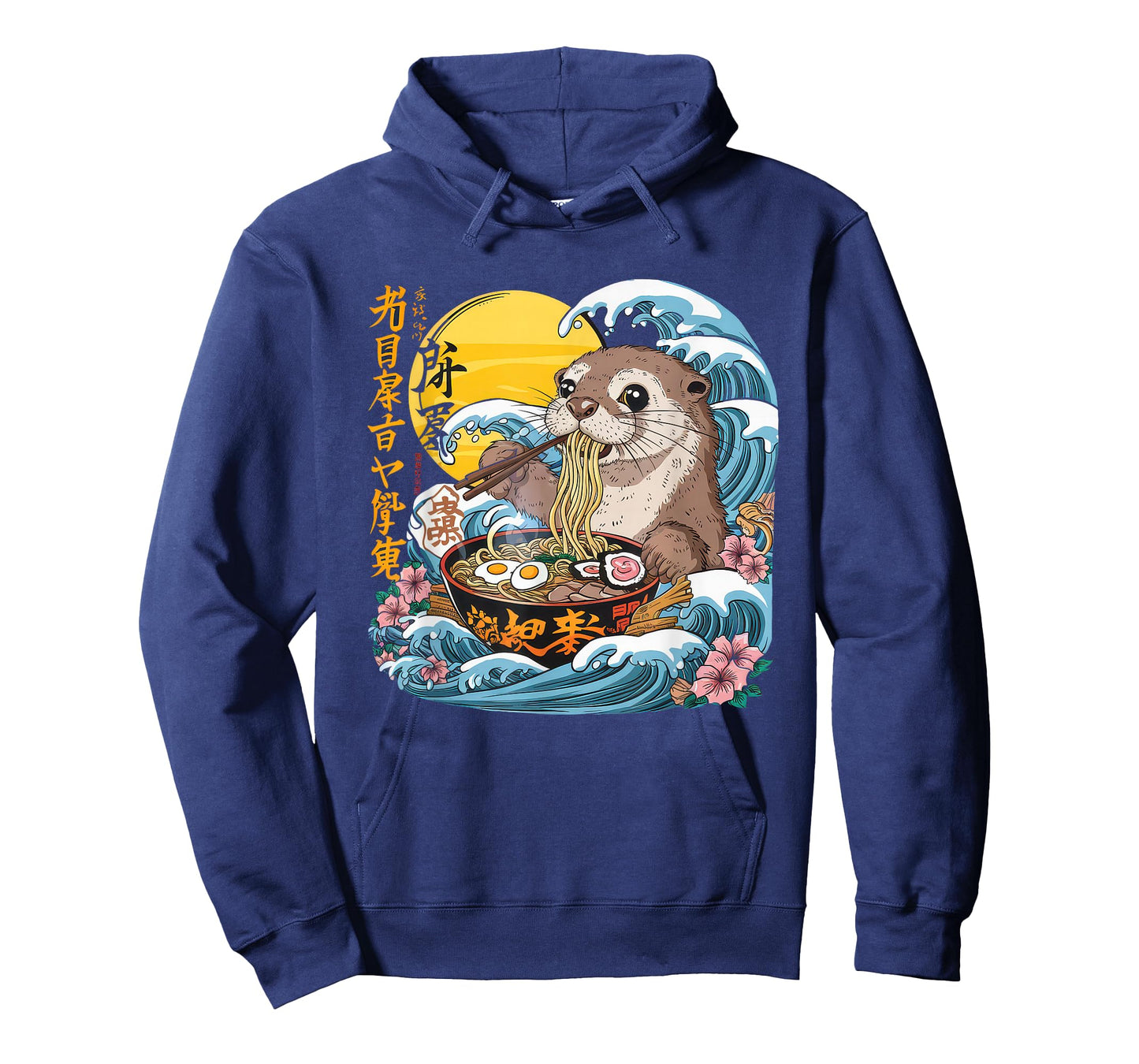 Otter Ramen Tshirt Kawaii Manga Anime Noodles Y2k Japanese T-Shirt