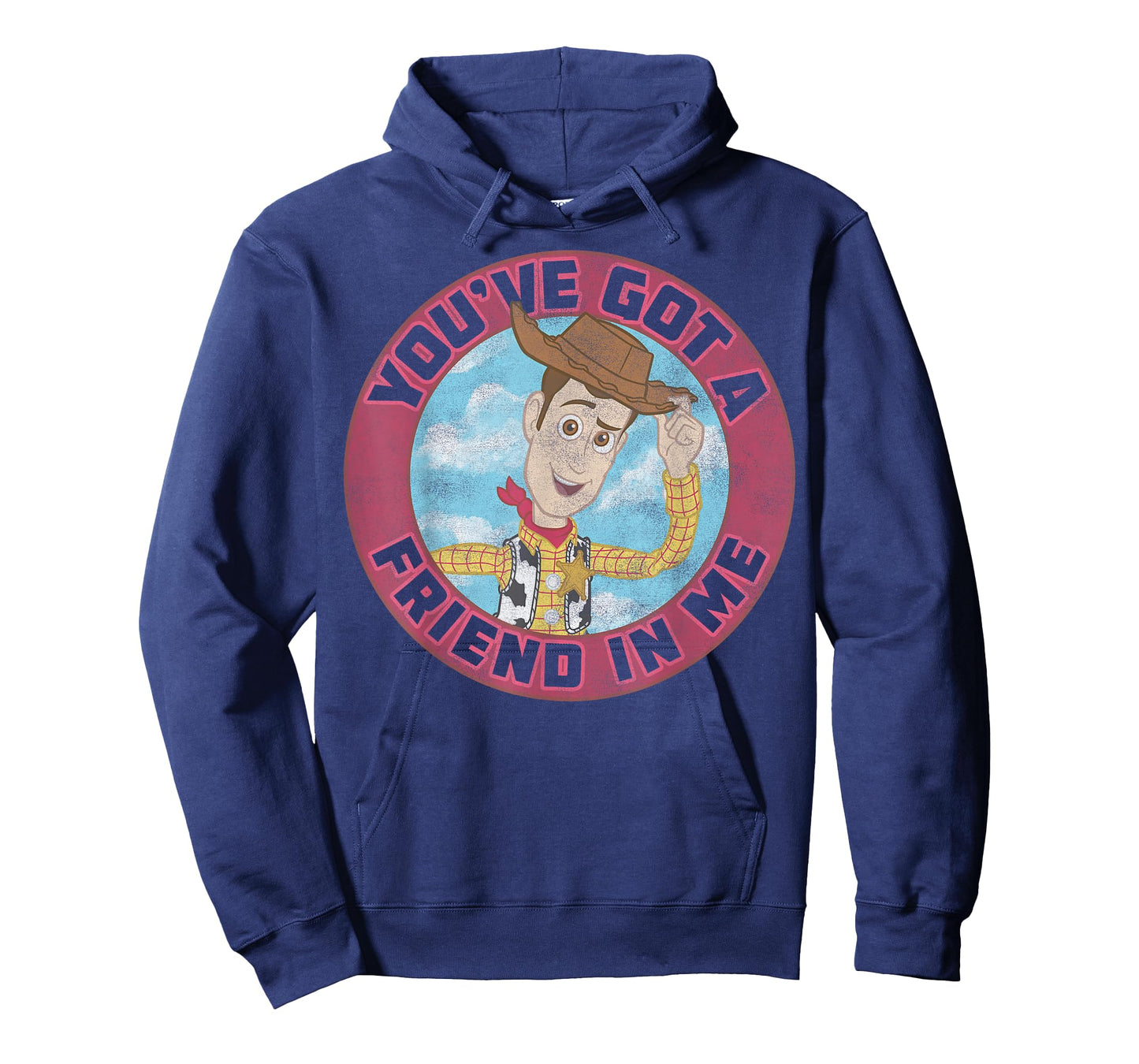 Disney Pixar Toy Story Woody Friend in Me Vintage Distressed T-Shirt