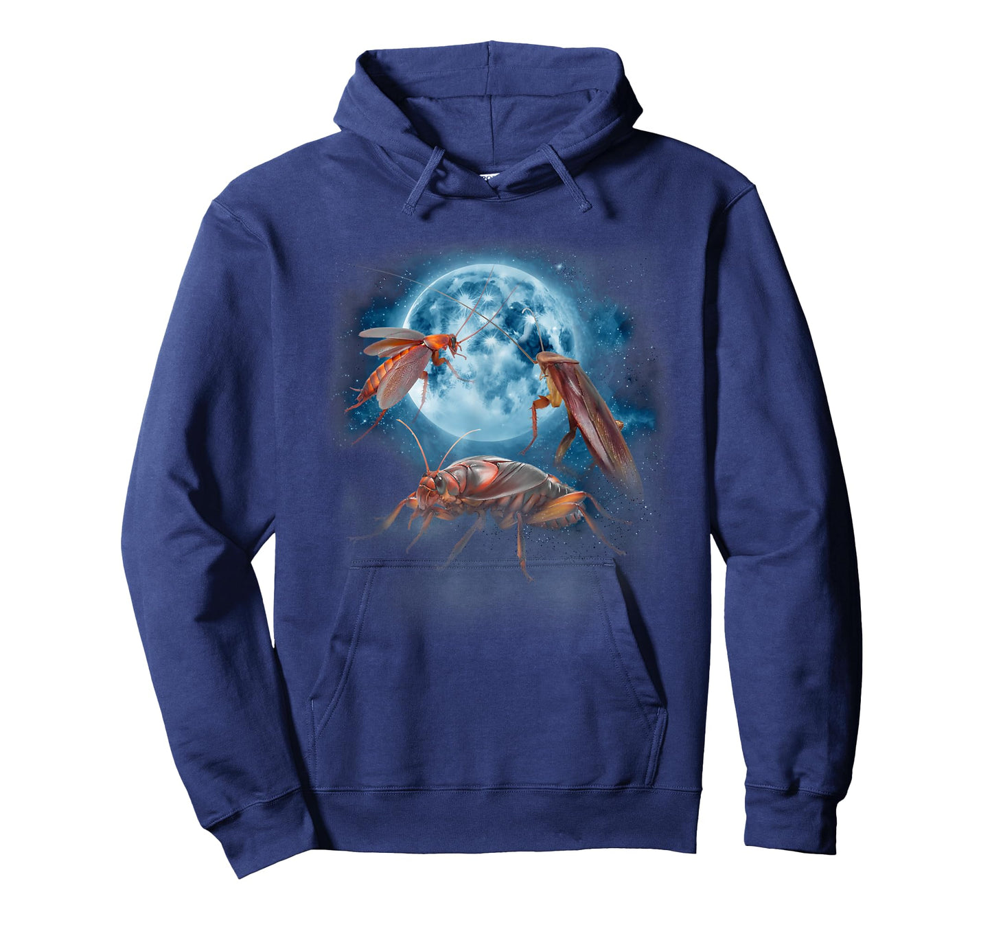 Cockroach Shirt - Cockroach Shirt Funny Howling at the Moon T-Shirt
