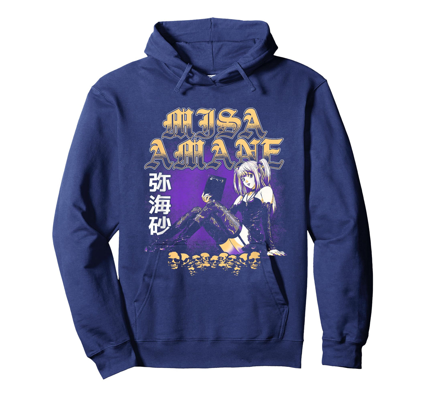 Death Note Misa Amane Old English Text Anime T-Shirt