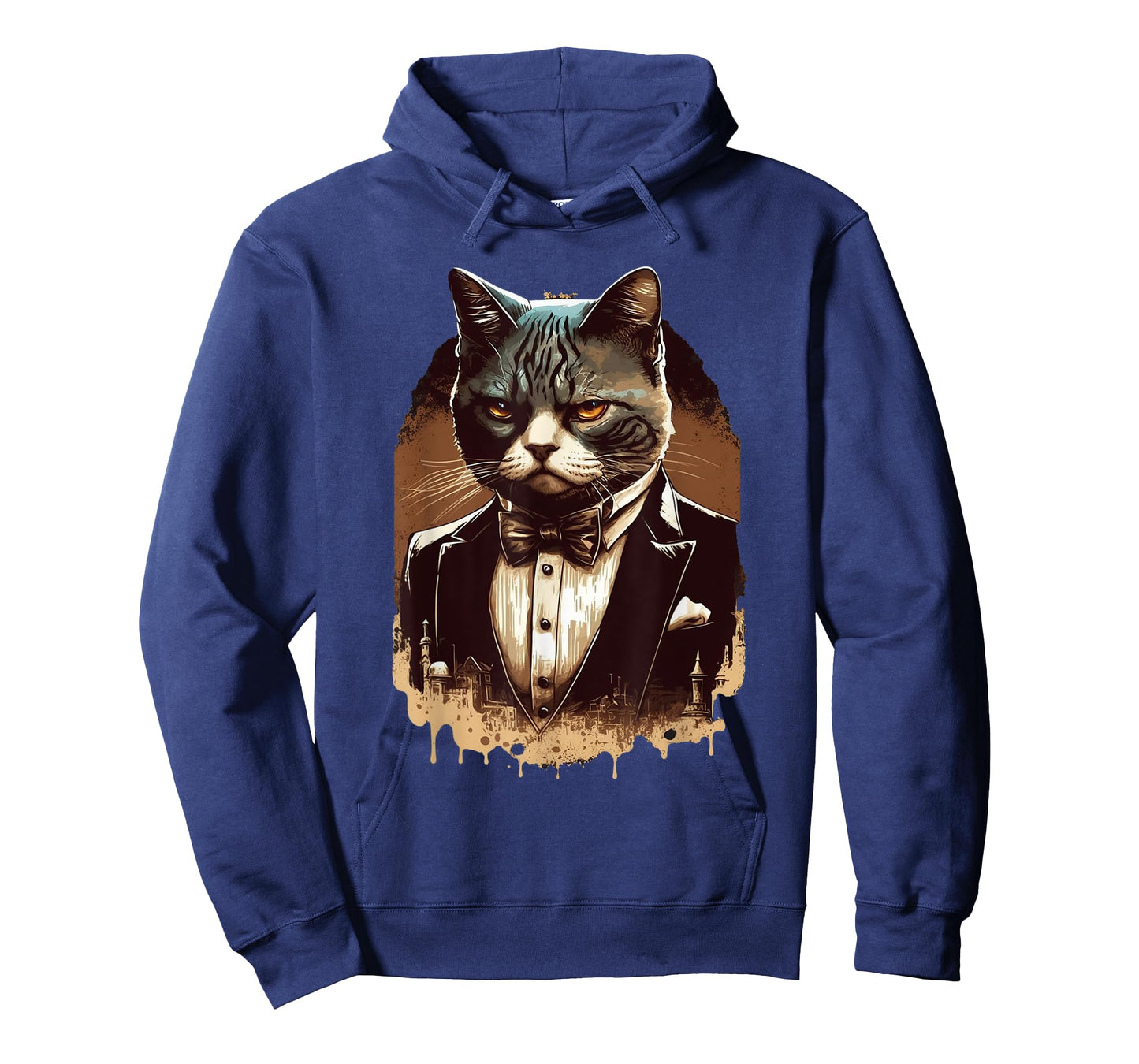 Funny Mafia Cat Feline Gangster Cat Lovers Men Women T-Shirt
