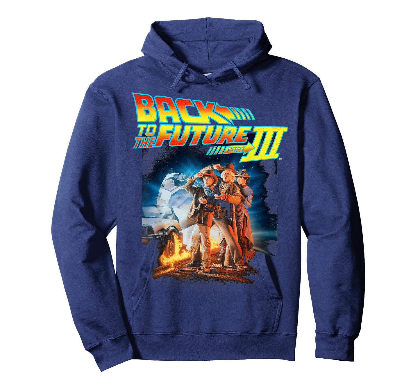 Back to The Future Three Movie Poster T-Shirt