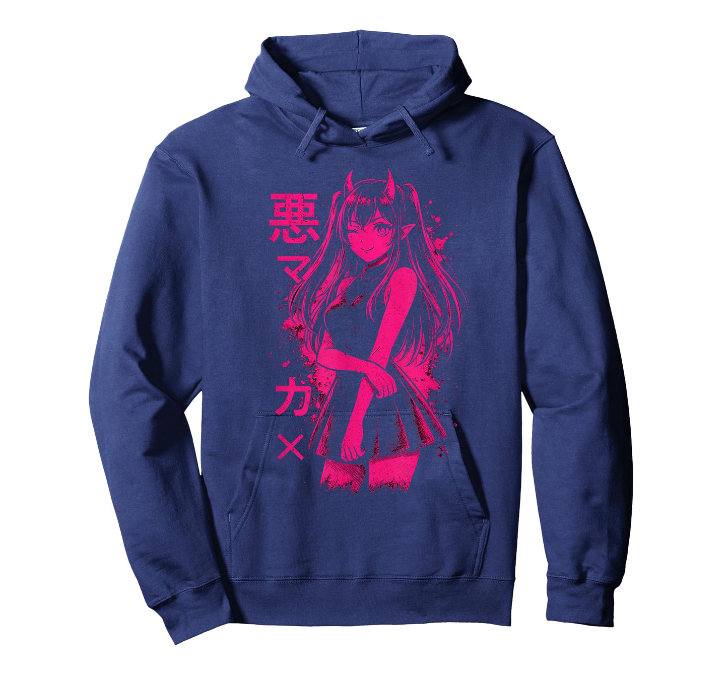 Waifu Anime Horror Aesthetic Pink Goth Girl Manga Characters T-Shirt