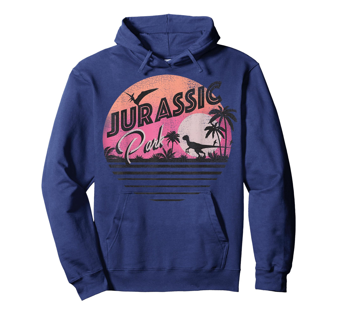 Jurassic Park Retro 90's Dinosaur Scene T-Shirt