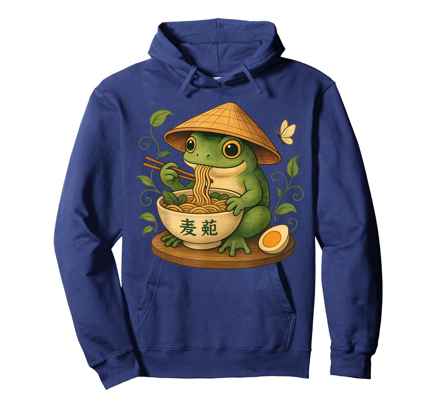 Frog Eating Ramen Kawaii Japanese Noodles Anime Lovers T-Shirt