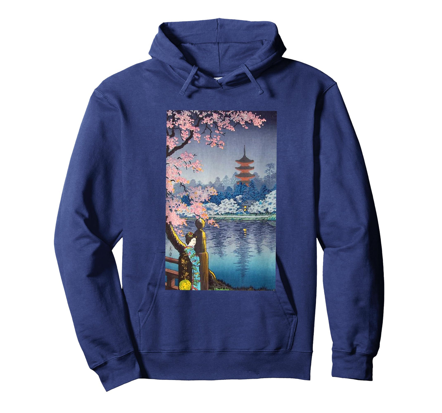 Vintage Woodblock Japanese Art T-Shirt