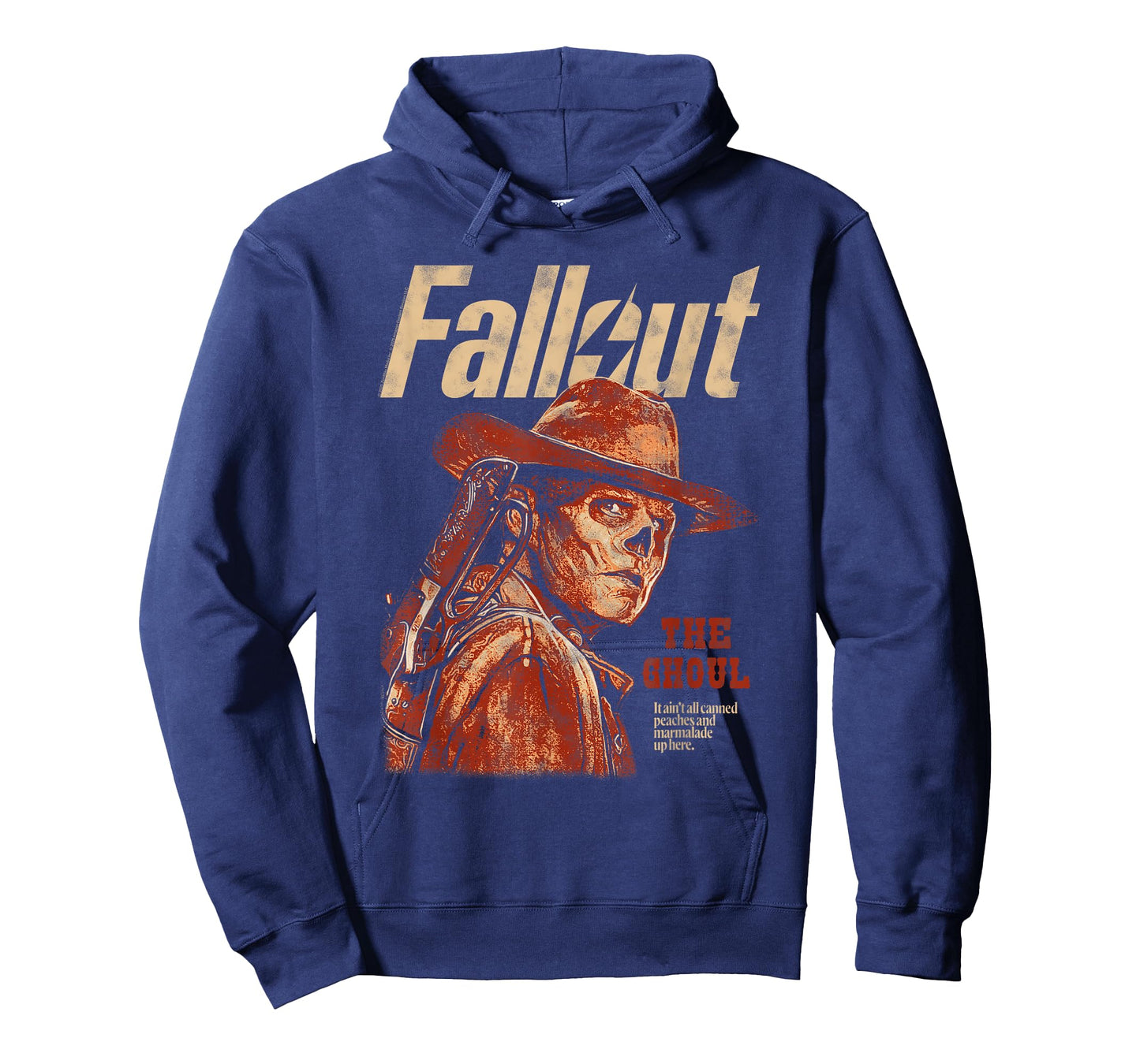 Fallout The Ghoul Silhouette Portrait TV Show T-Shirt