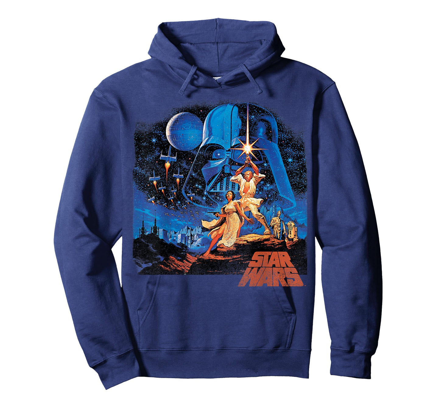 Star Wars A New Hope Classic Vintage Luke Skywalker Poster T-Shirt