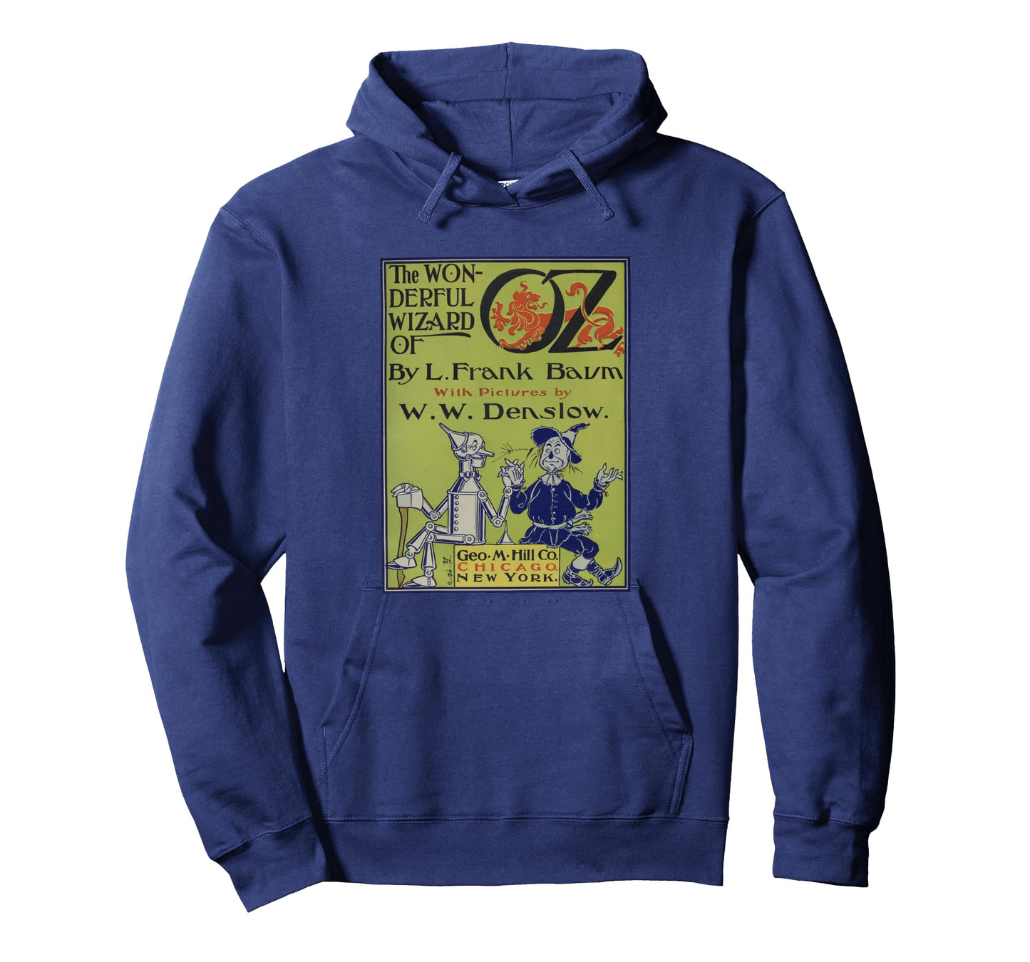 Vintage Scarecrow & Tin Man Vintage Wizard of OZ Book Poster Long Sleeve T-Shirt