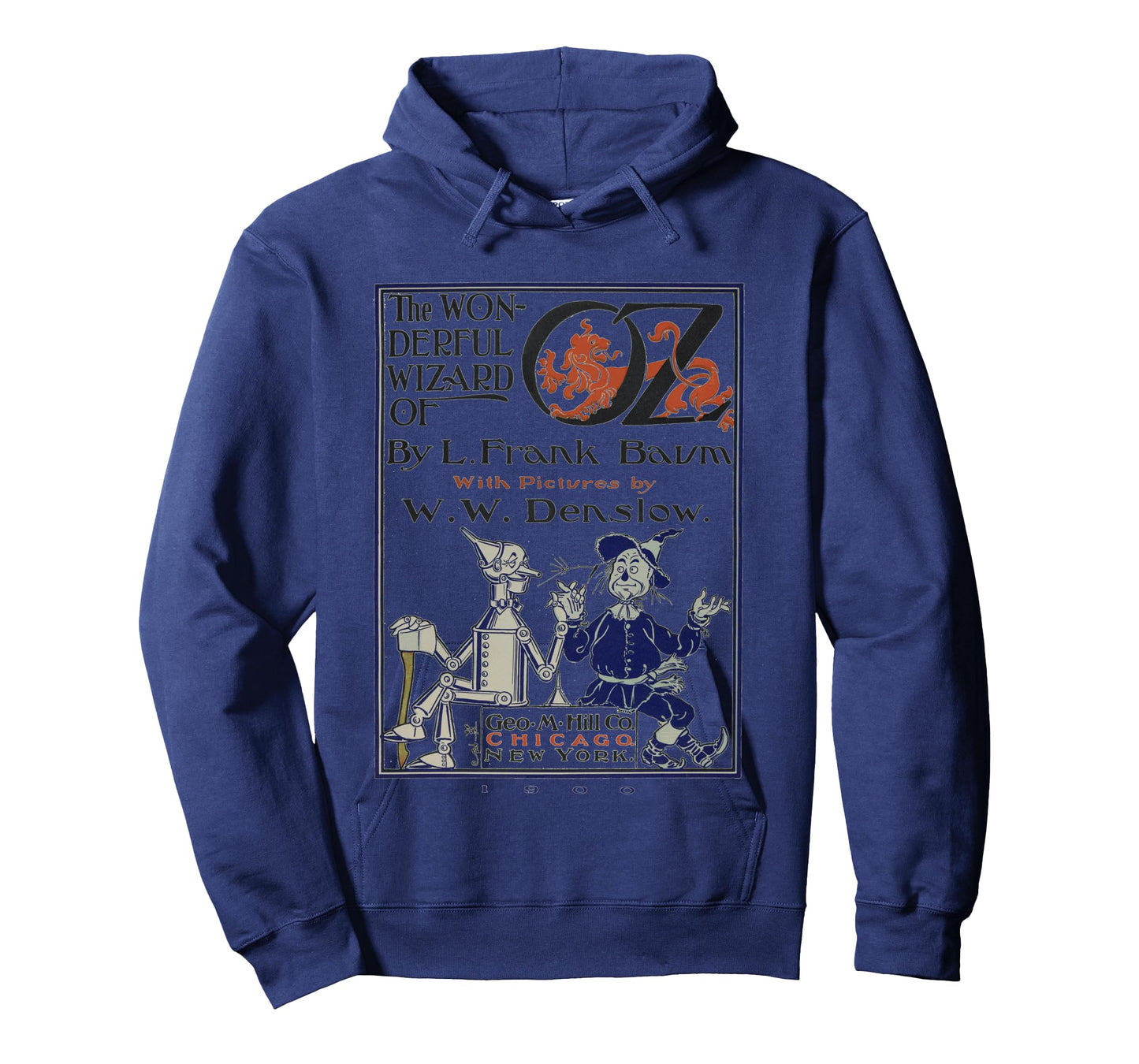 Scarecrow & Tin-Man Shirt The Wizard Of OZ T-Shirt-OZ Book Long Sleeve T-Shirt