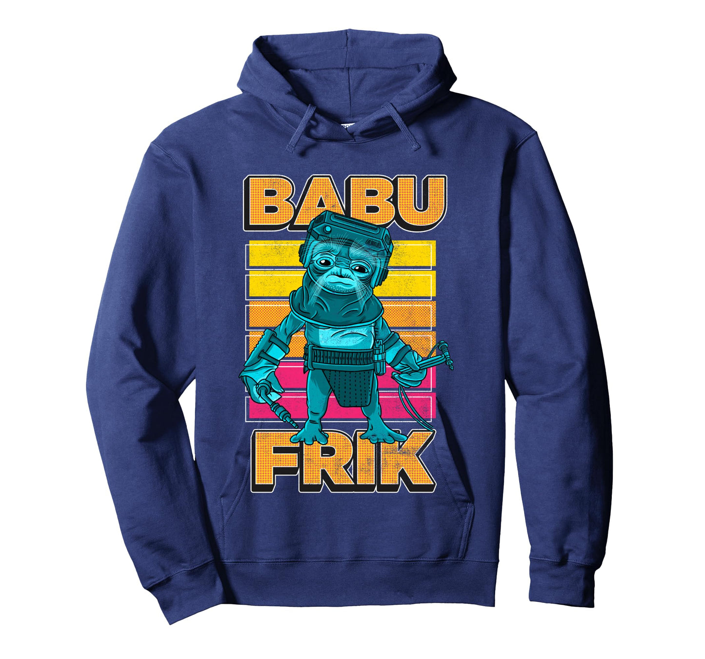 Star Wars The Rise Of Skywalker Babu Frik Pop Art Portrait Long Sleeve T-Shirt