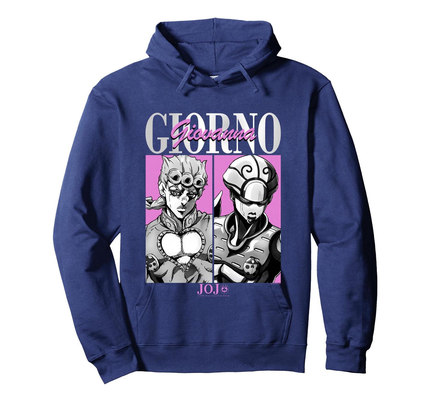 JoJo's Bizarre Adventure Giorno & Golden Wind Panels Anime Long Sleeve T-Shirt