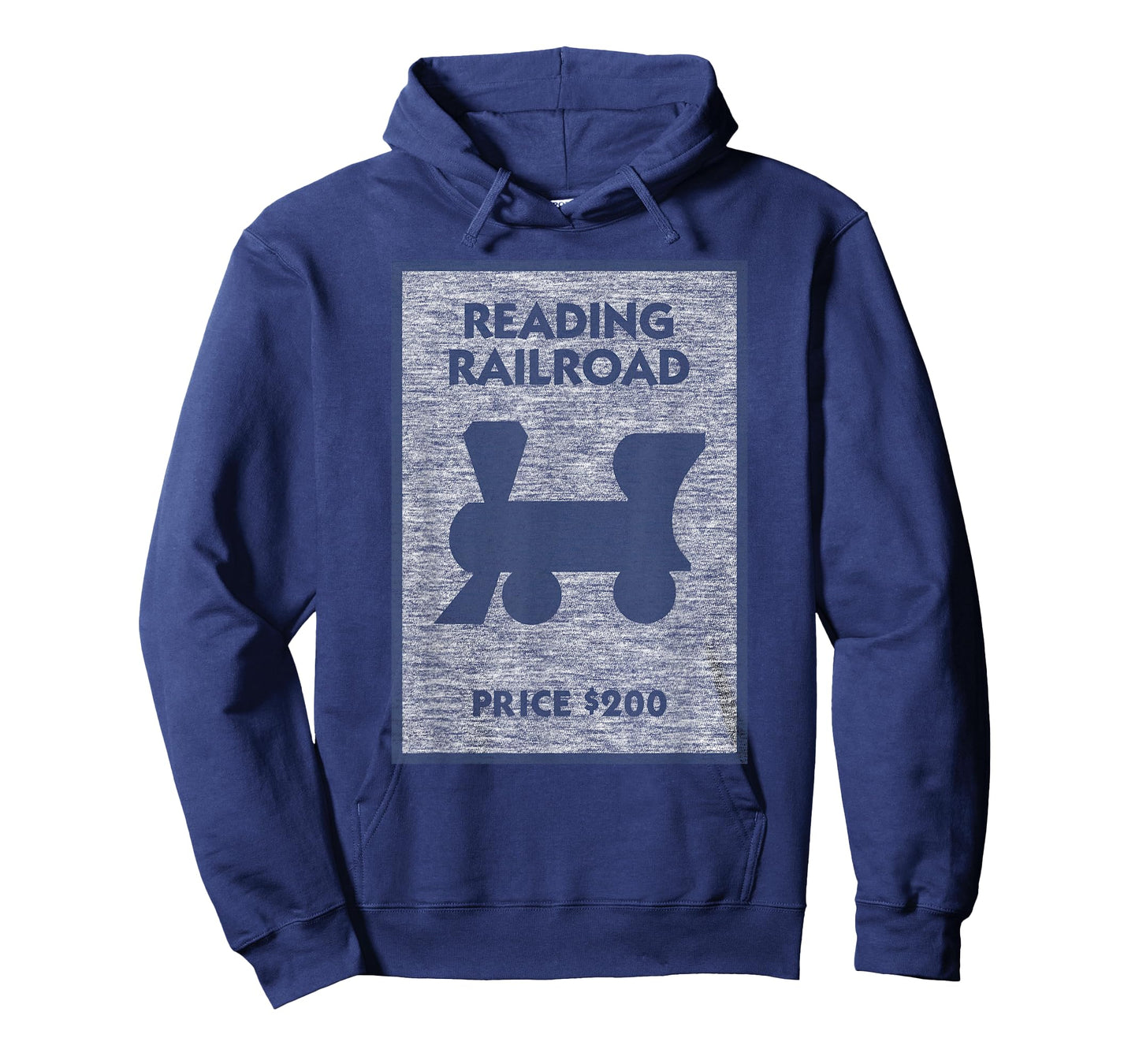 Monopoly Reading Railroad Vintage Place Icon Logo T-Shirt