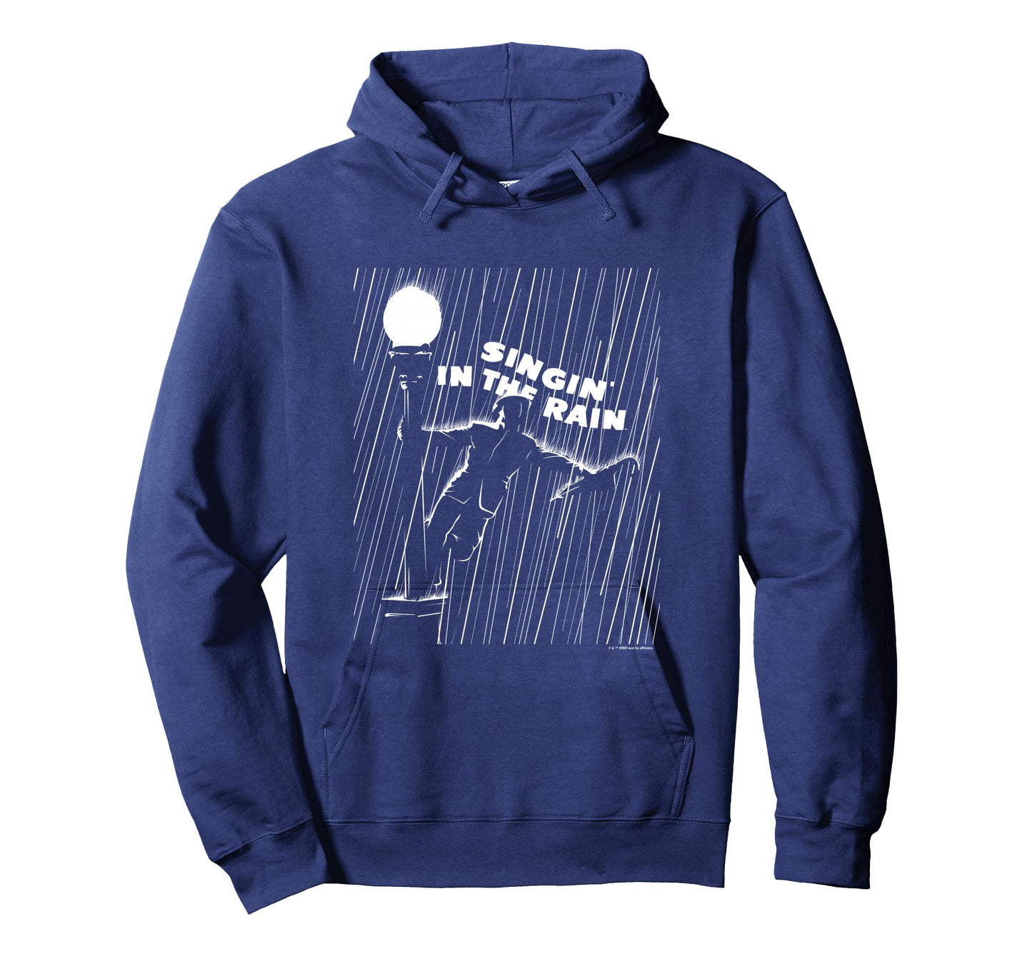 WB100 Singin' in the Rain Classic Movie Poster Long Sleeve T-Shirt