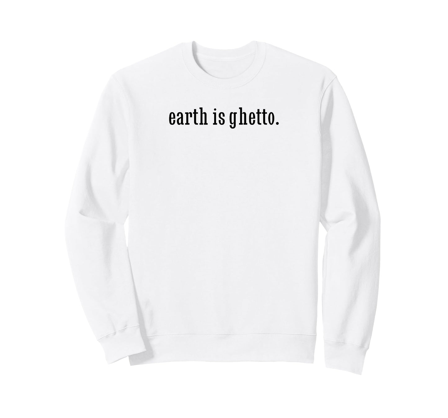 Earth Is Ghetto Invasion Funny Nerdy Space Alien T-Shirt