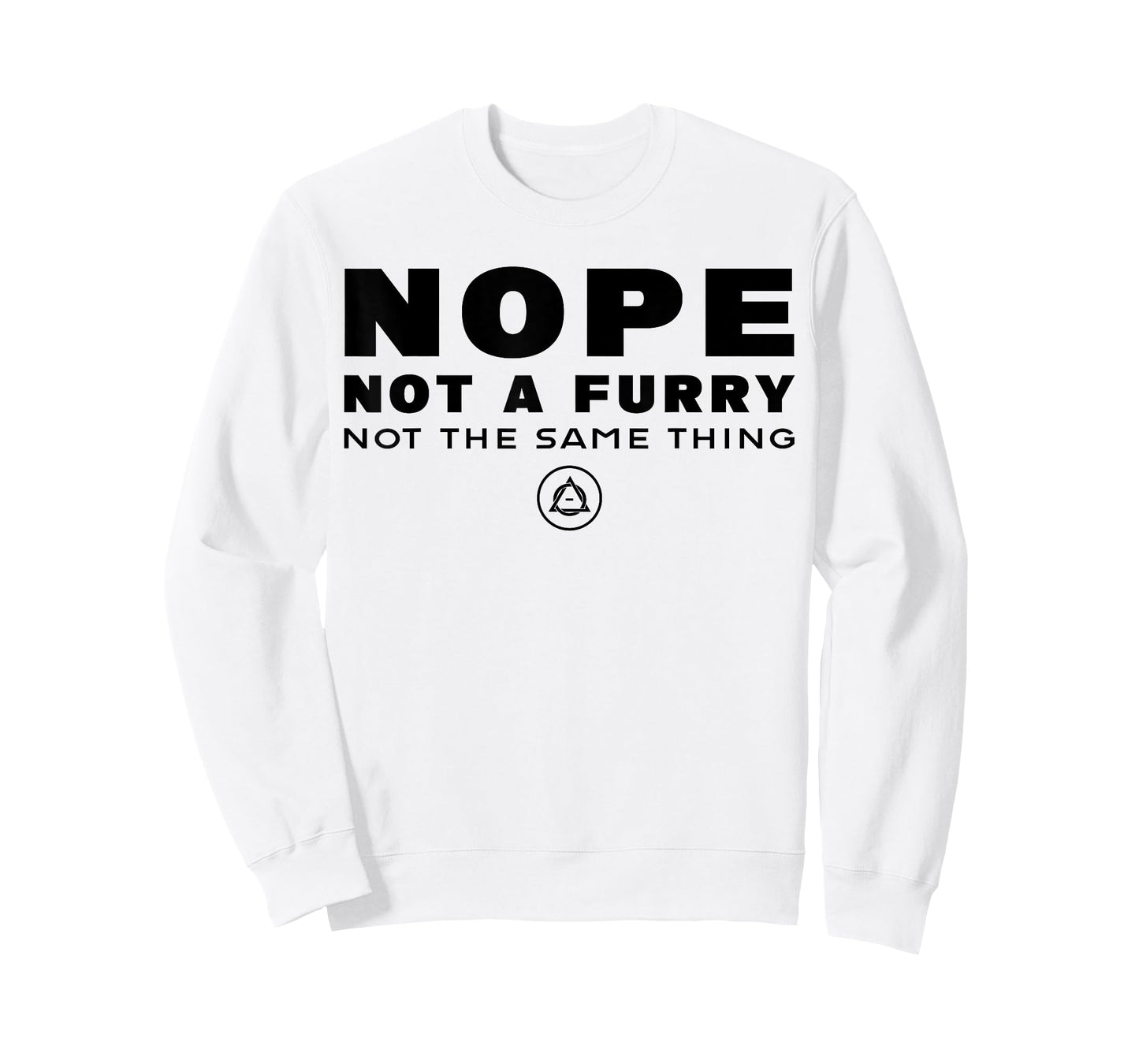 Nope Not A Furry Not The Same Thing Alter Otherkin Therian T-Shirt