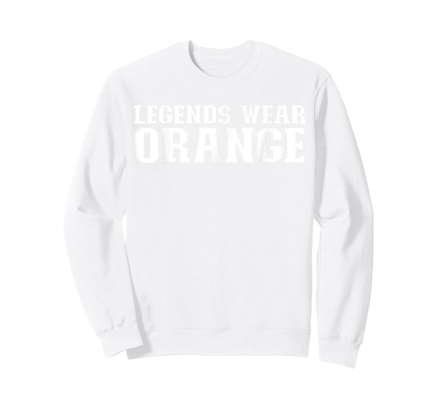 Legends Wear Orange Spirit Wear Team Game Color War Funny T-Shirt