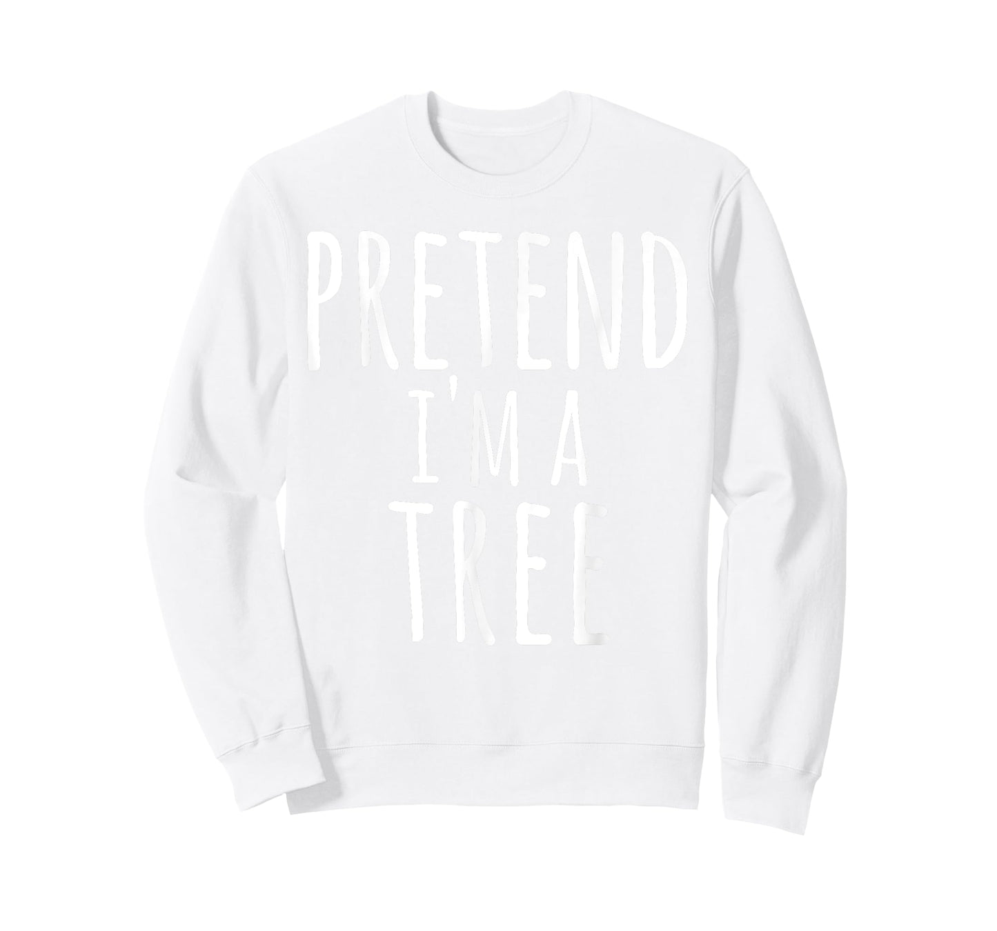 Funny Easy Lazy Halloween PRETEND I'M A TREE Costume Gift T-Shirt