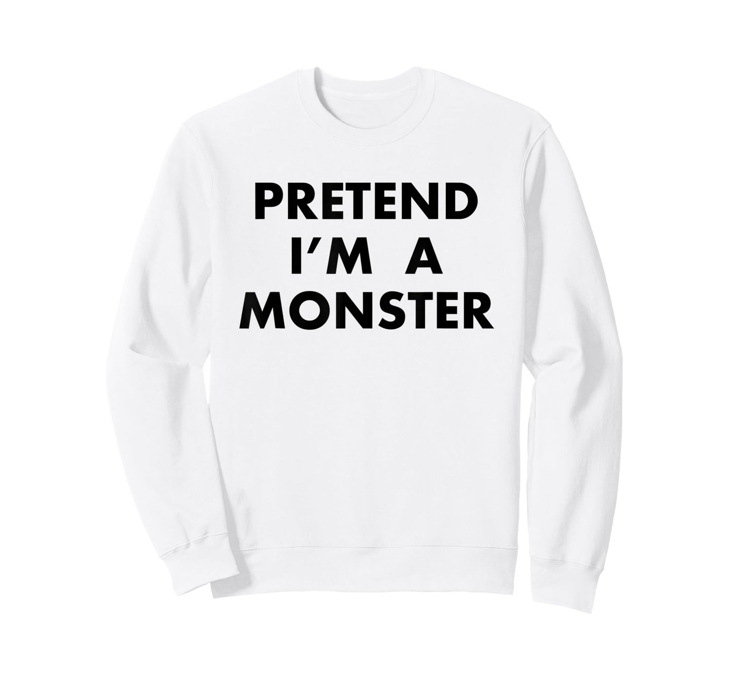Funny Pretend I'm A Monster Lazy Halloween Costume Gift T-Shirt