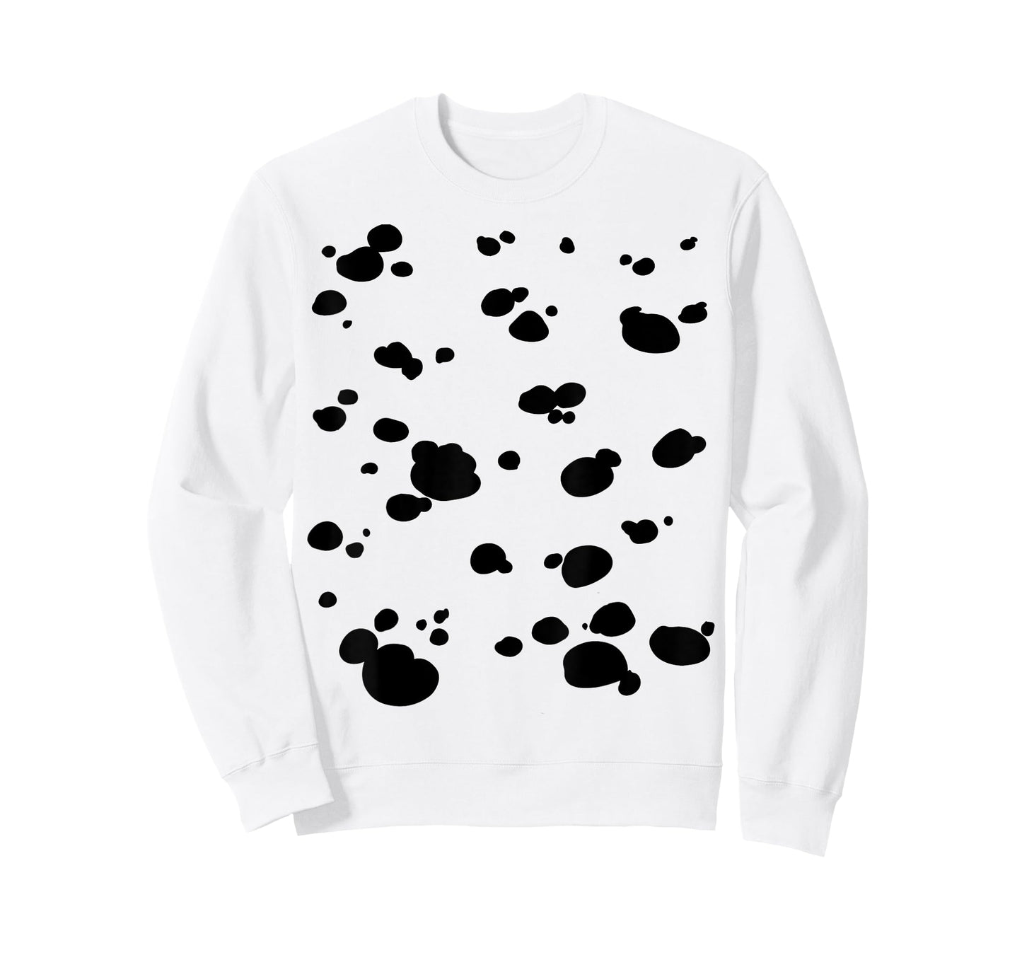 Dalmatian Dog Pattern Funny Halloween Costume T-Shirt
