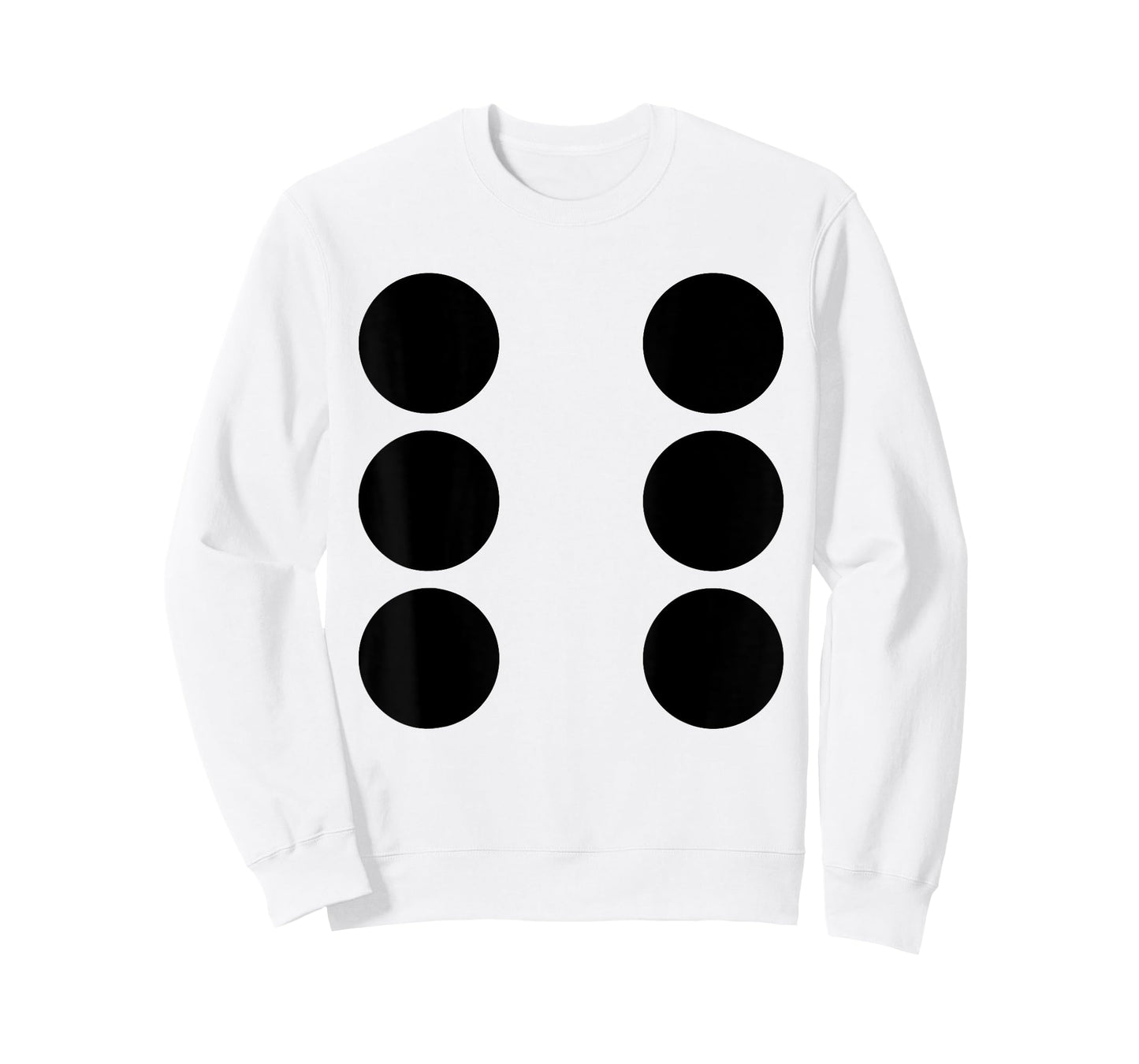 Human Dice Number 6 Group Matching Halloween Costume Family T-Shirt