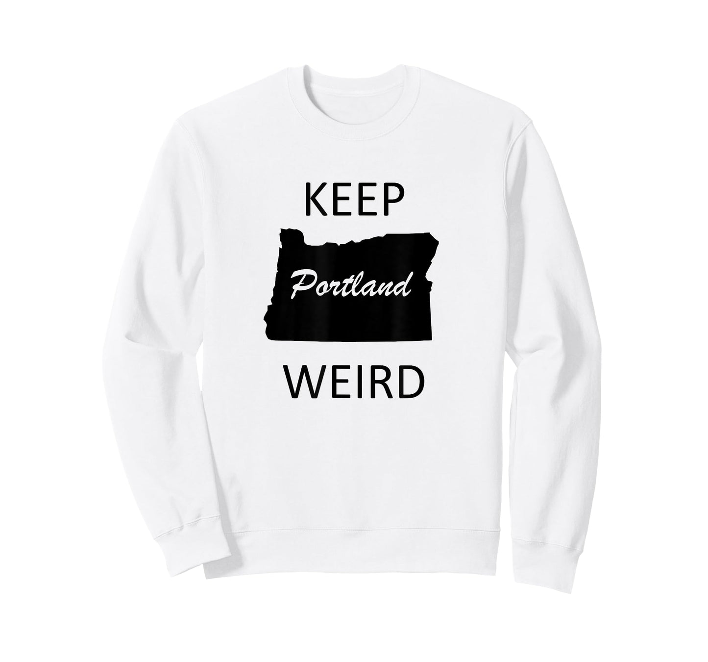 Keep Portland Weird T-Shirt Funny Gift Road Trip Oregon T-Shirt