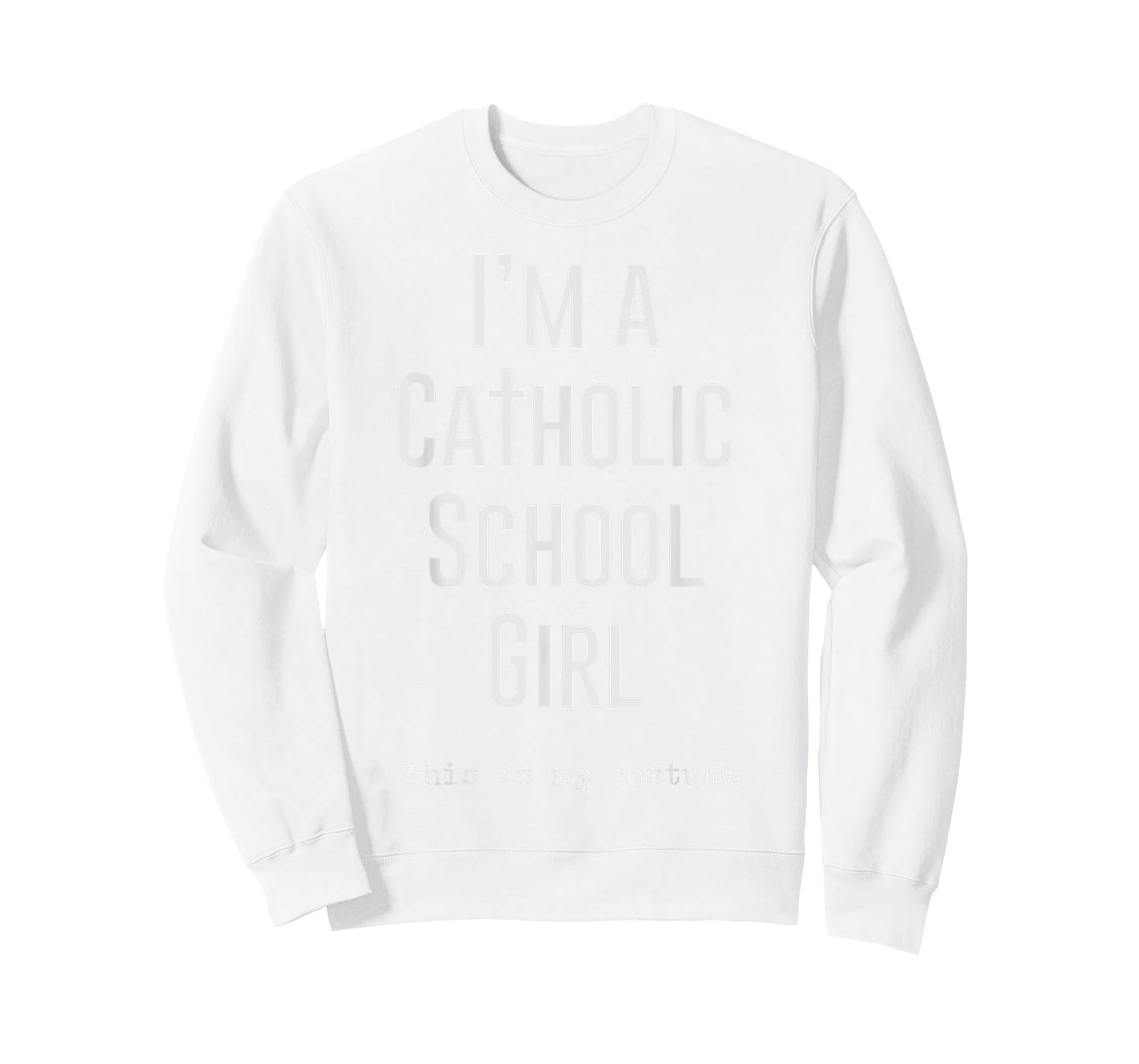Halloween Catholic School Girl Costume T-Shirt